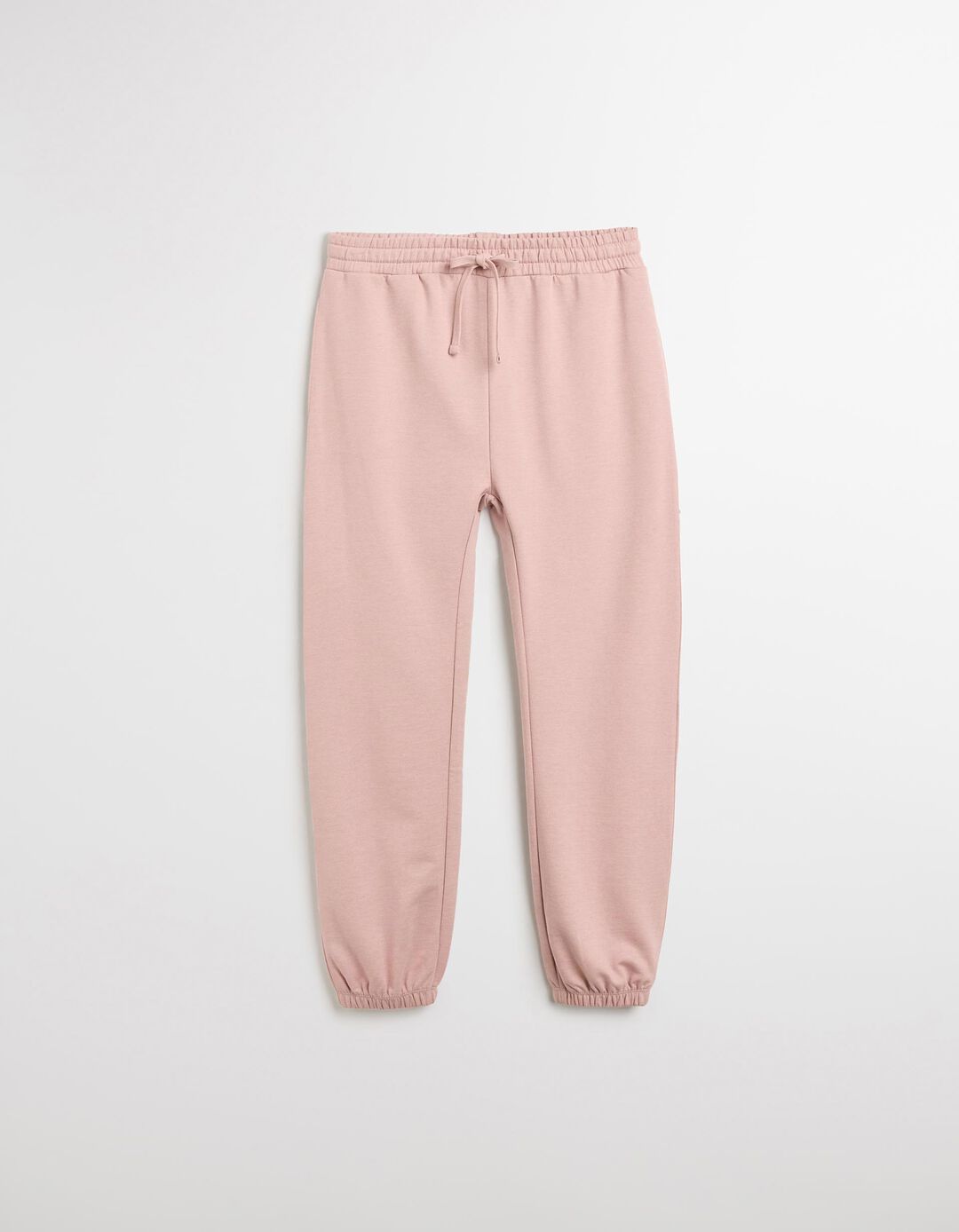 Calças Joggers, Mulher, Rosa Claro