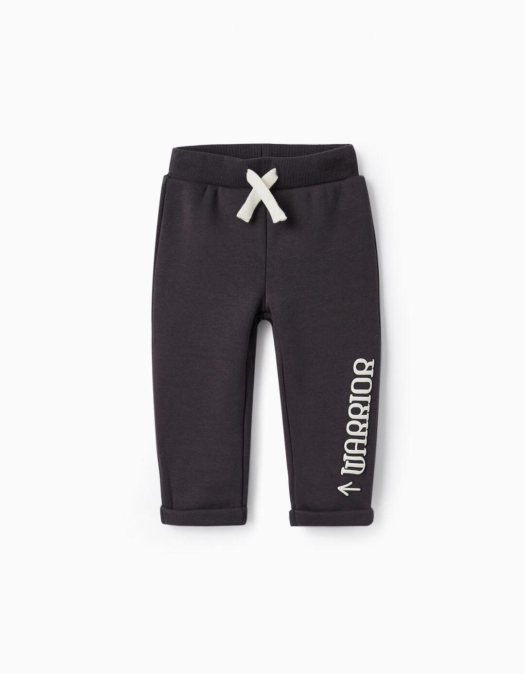 Joggers for Baby Boy 'Warrior', Black