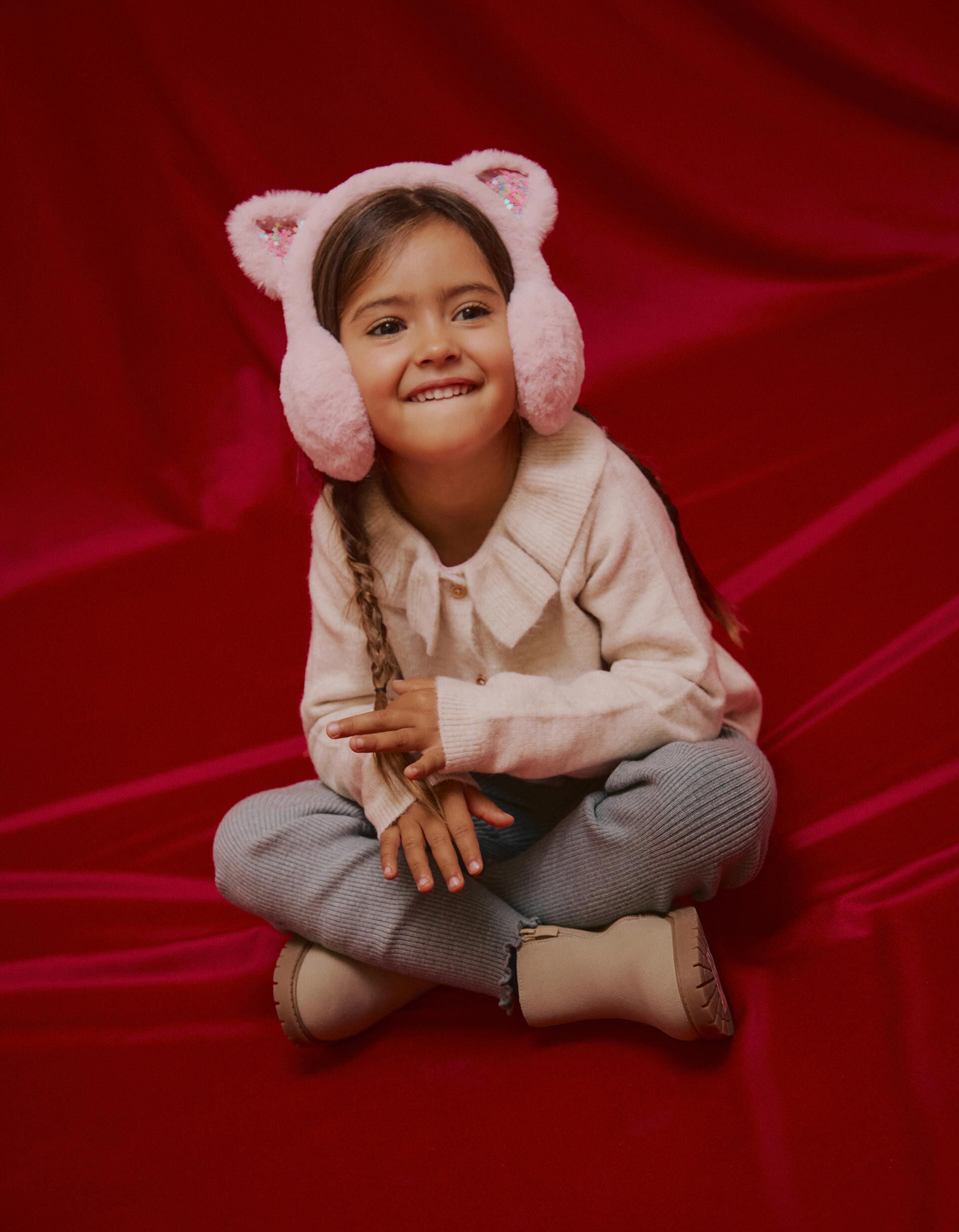 Comprar Online Casaco de Malha, Menina, Bege