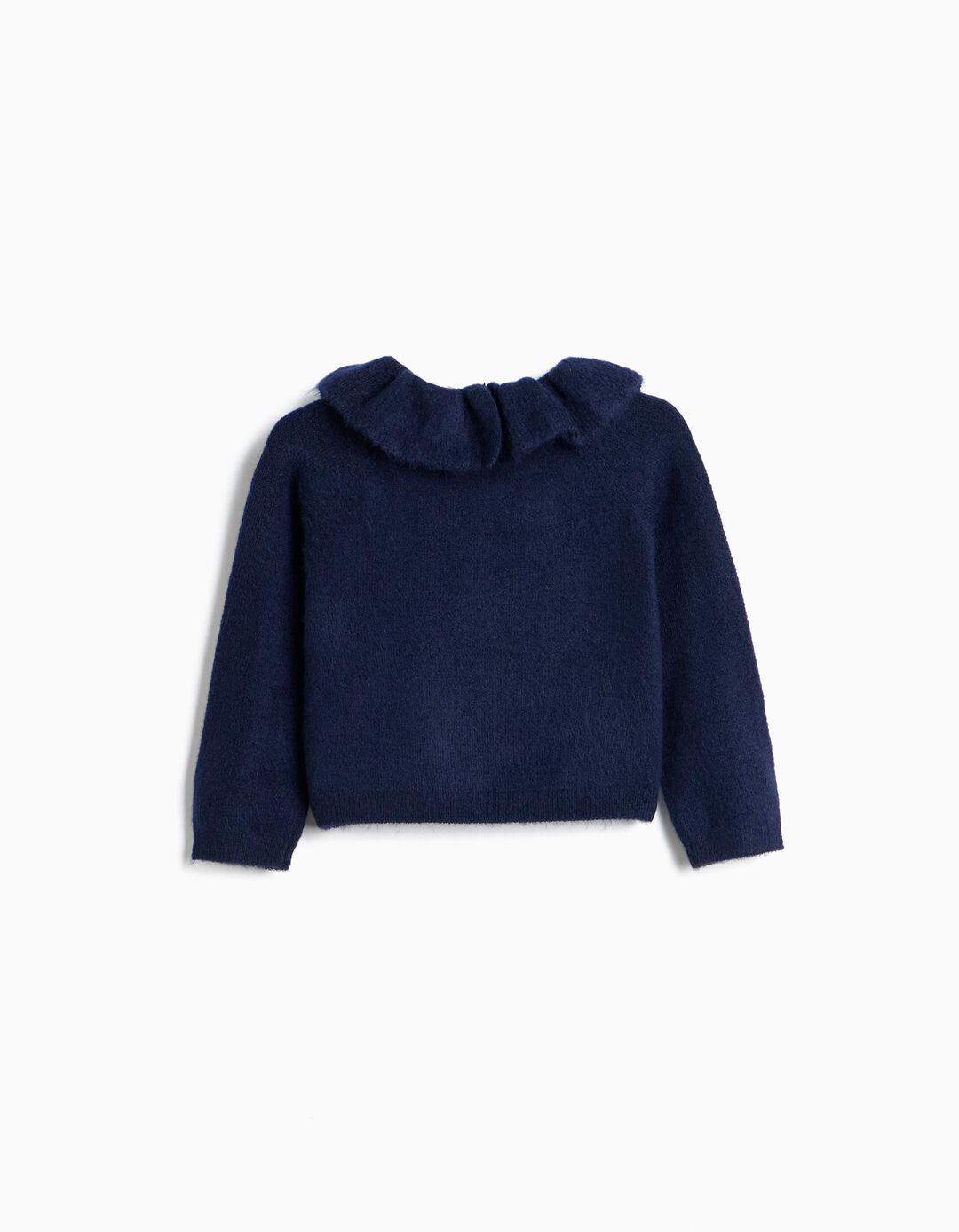 Camisola De Malha, Menina, Azul Escuro