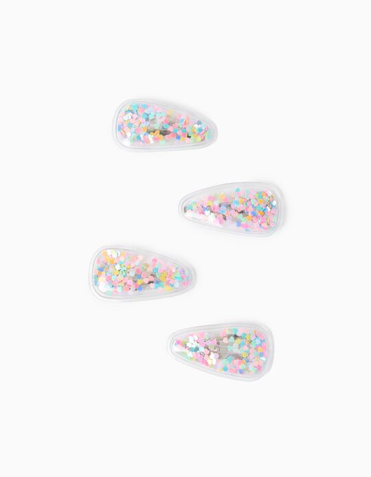 Comprar Online Pack 4 Ganchos De Cabelo, Menina, Multicolor