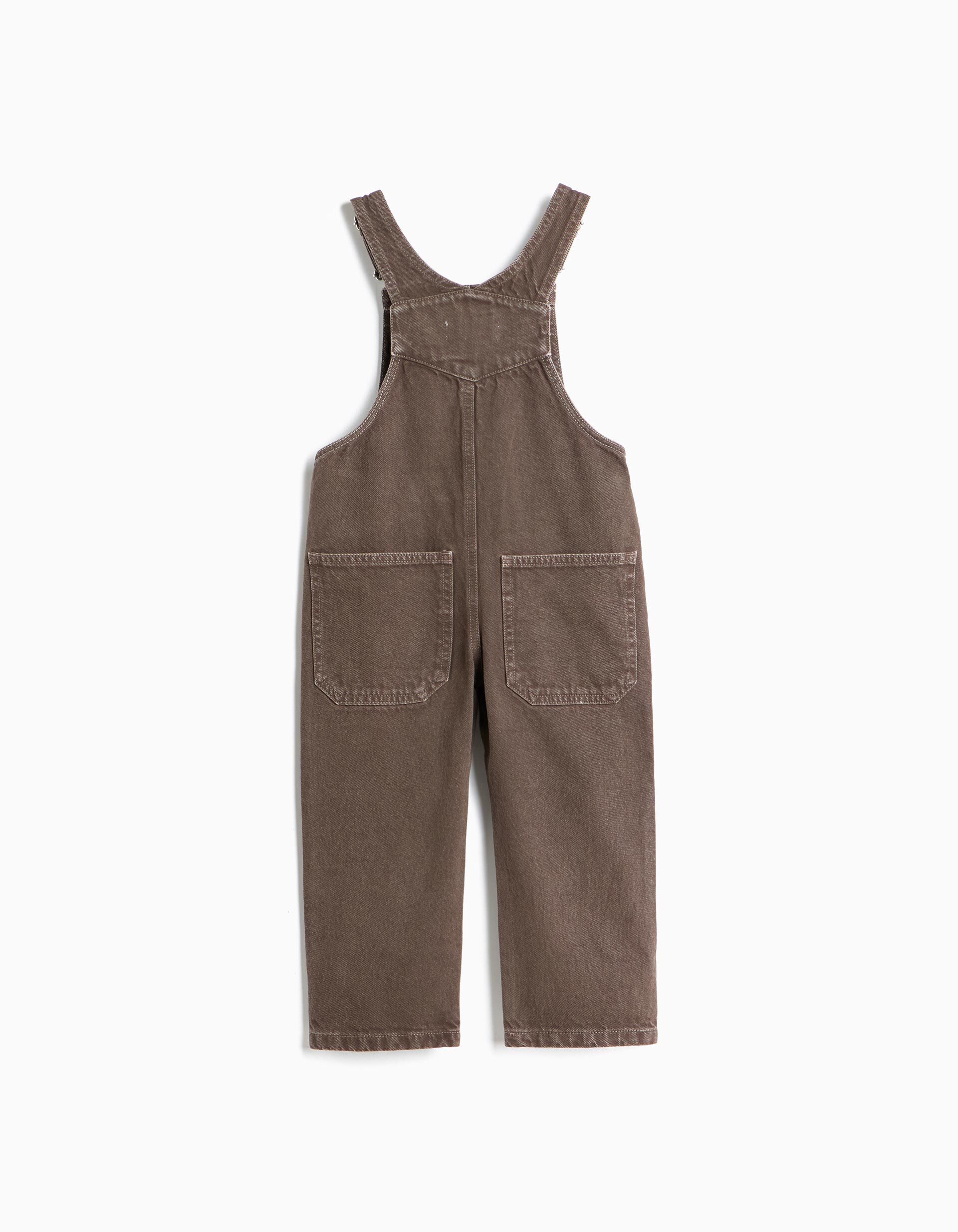 Comprar Online Jardineiras De Ganga, Menino, Castanho