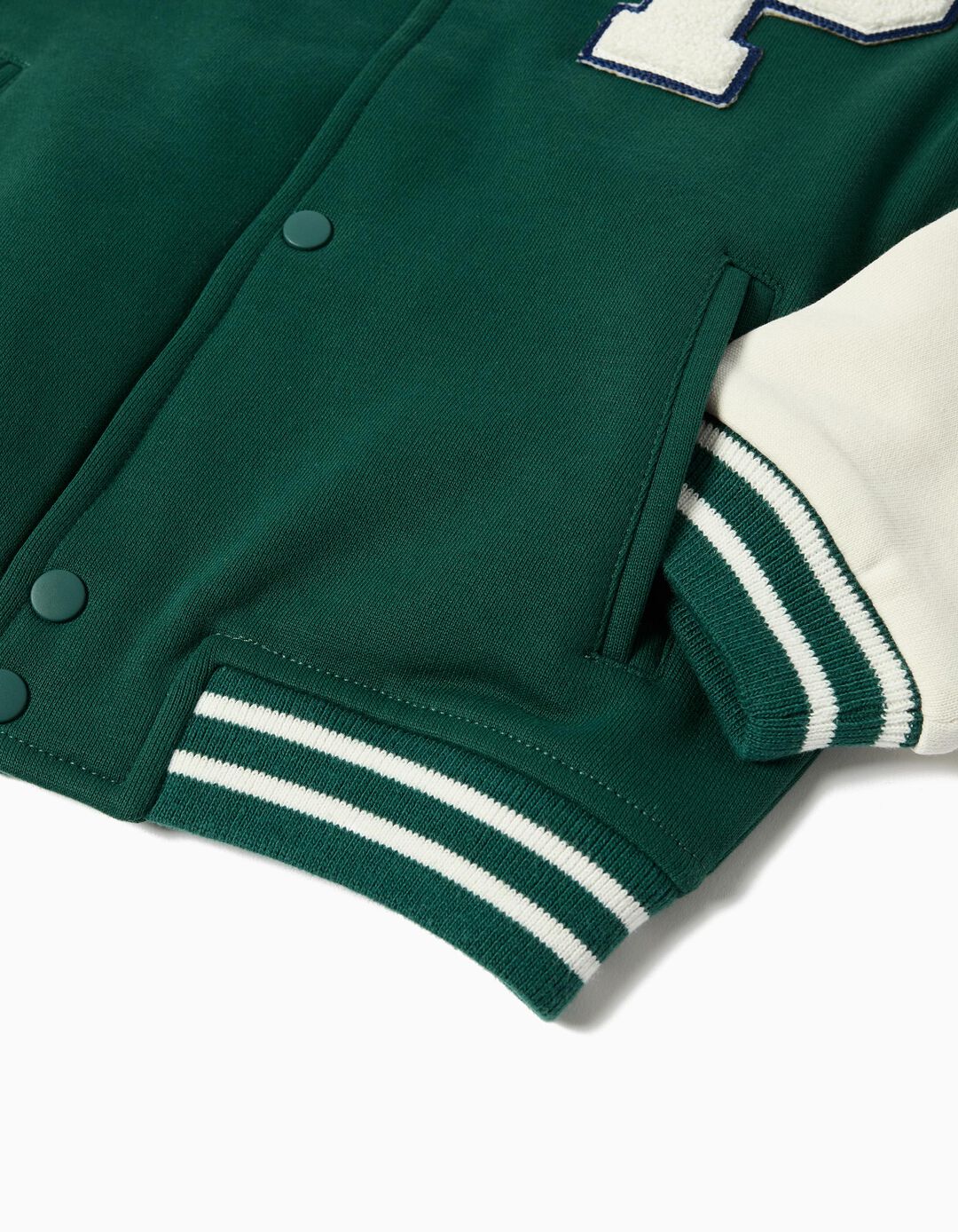 Casaco Bomber, Menino, Verde