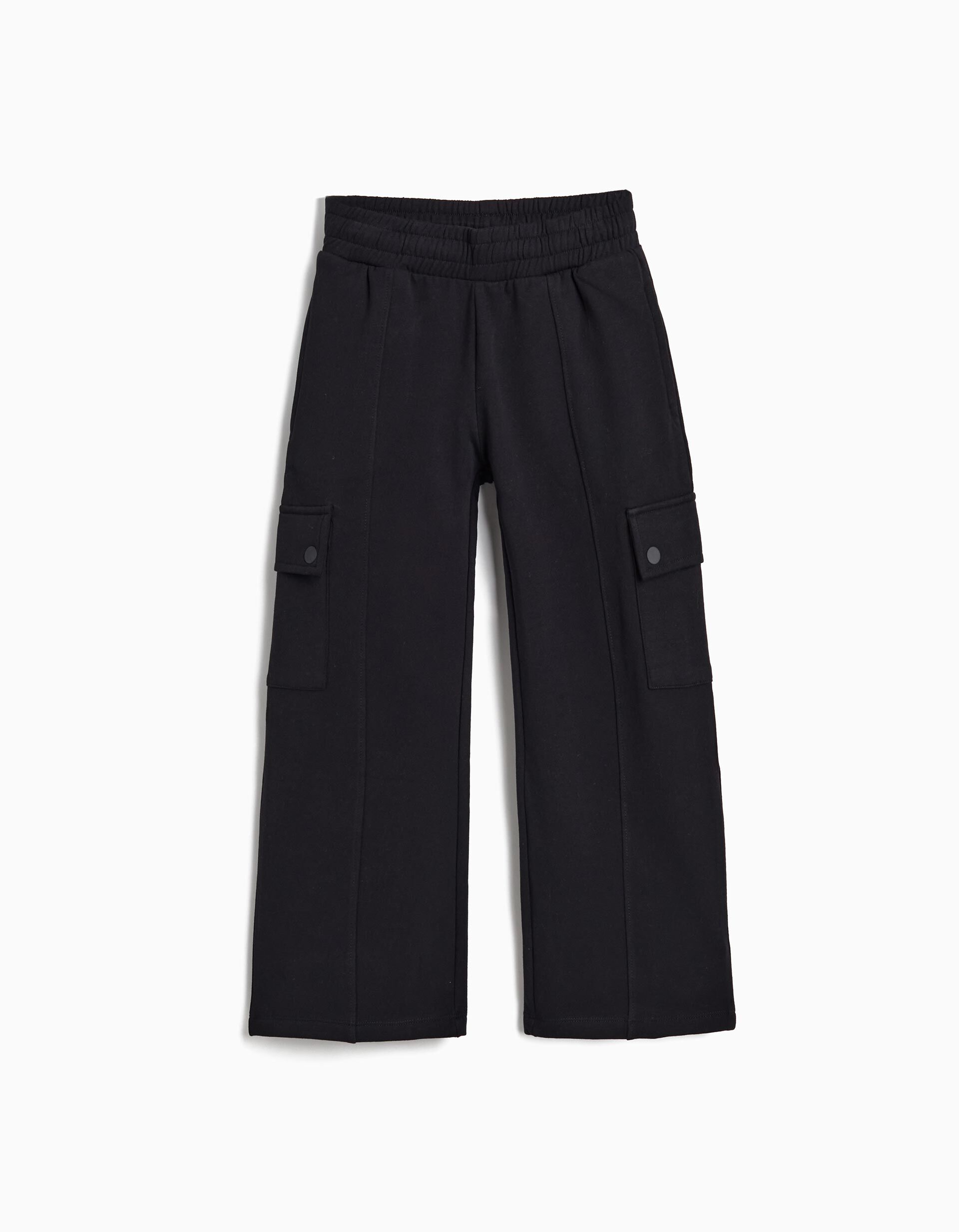 Comprar Online Cal&ccedil;as Cargo, Menina, Preto