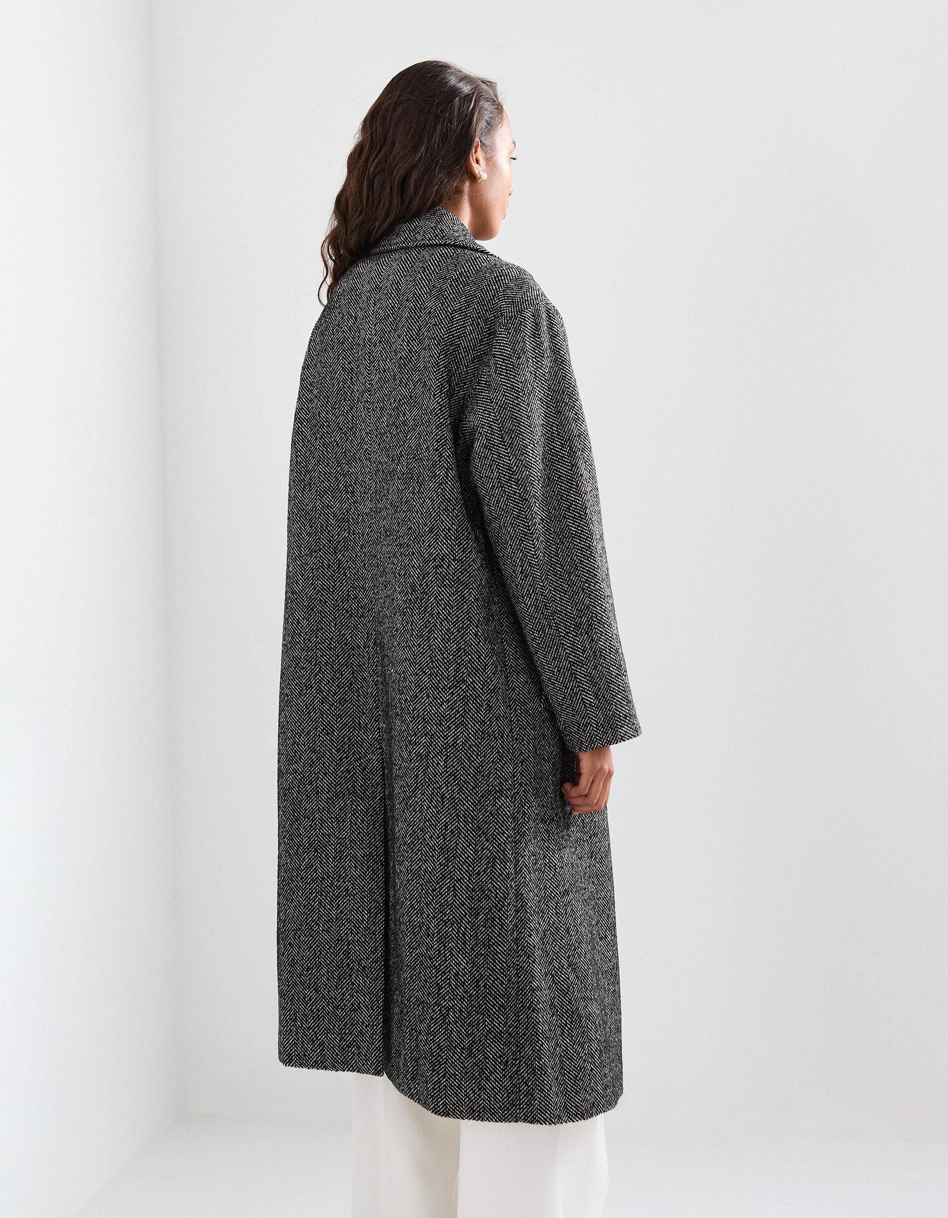 Comprar Online Casaco Comprido, Mulher, Preto