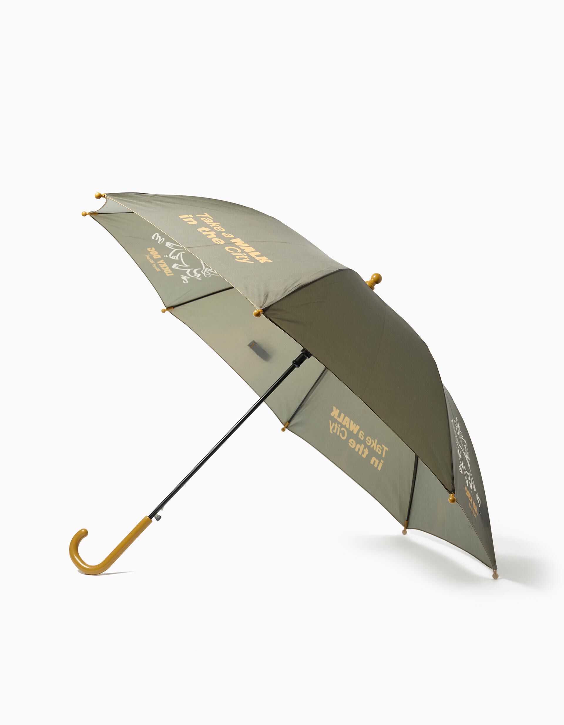 Comprar Online Guarda-chuva, Menino, Verde Escuro