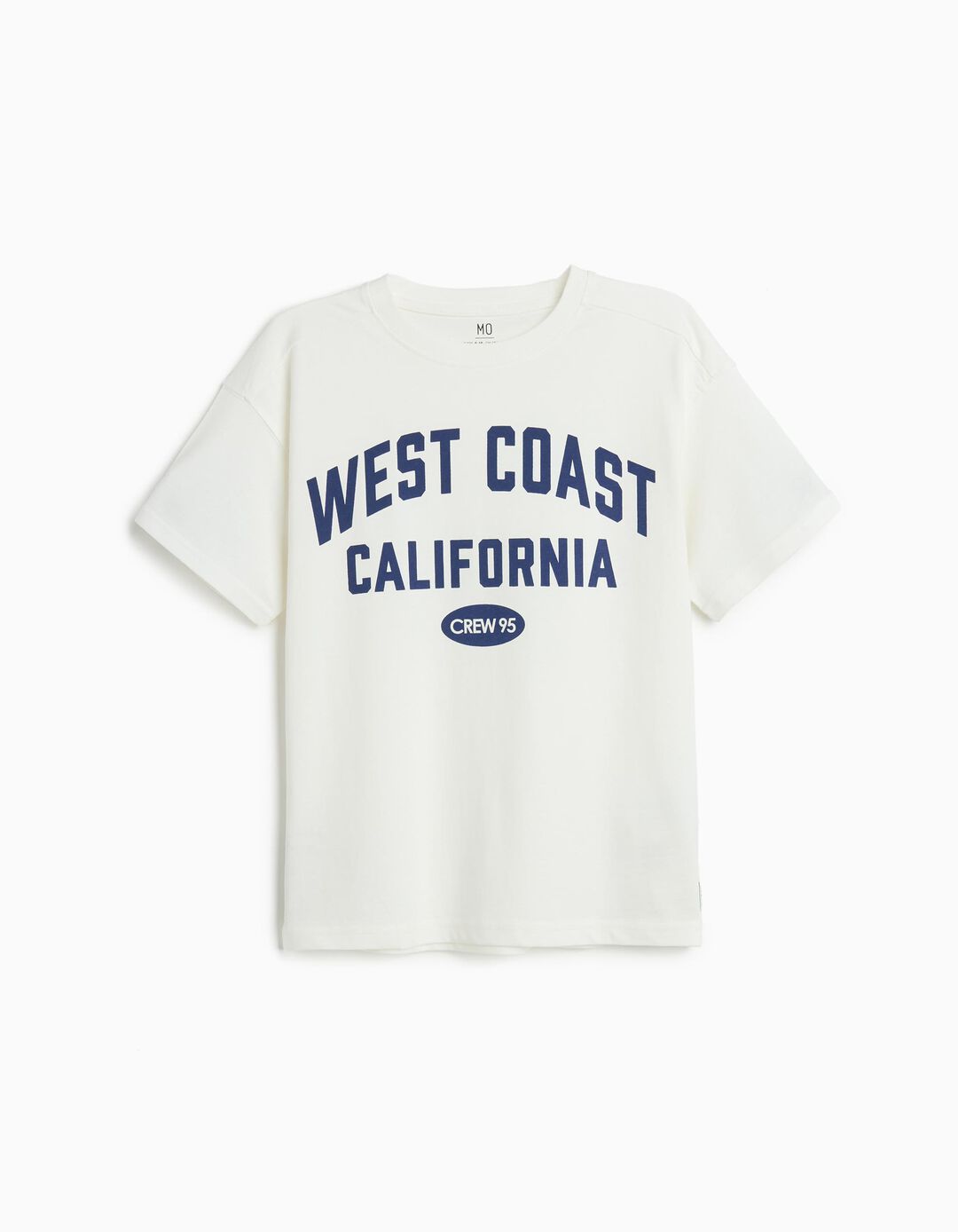 T-shirt Estampada, Menino, Branco