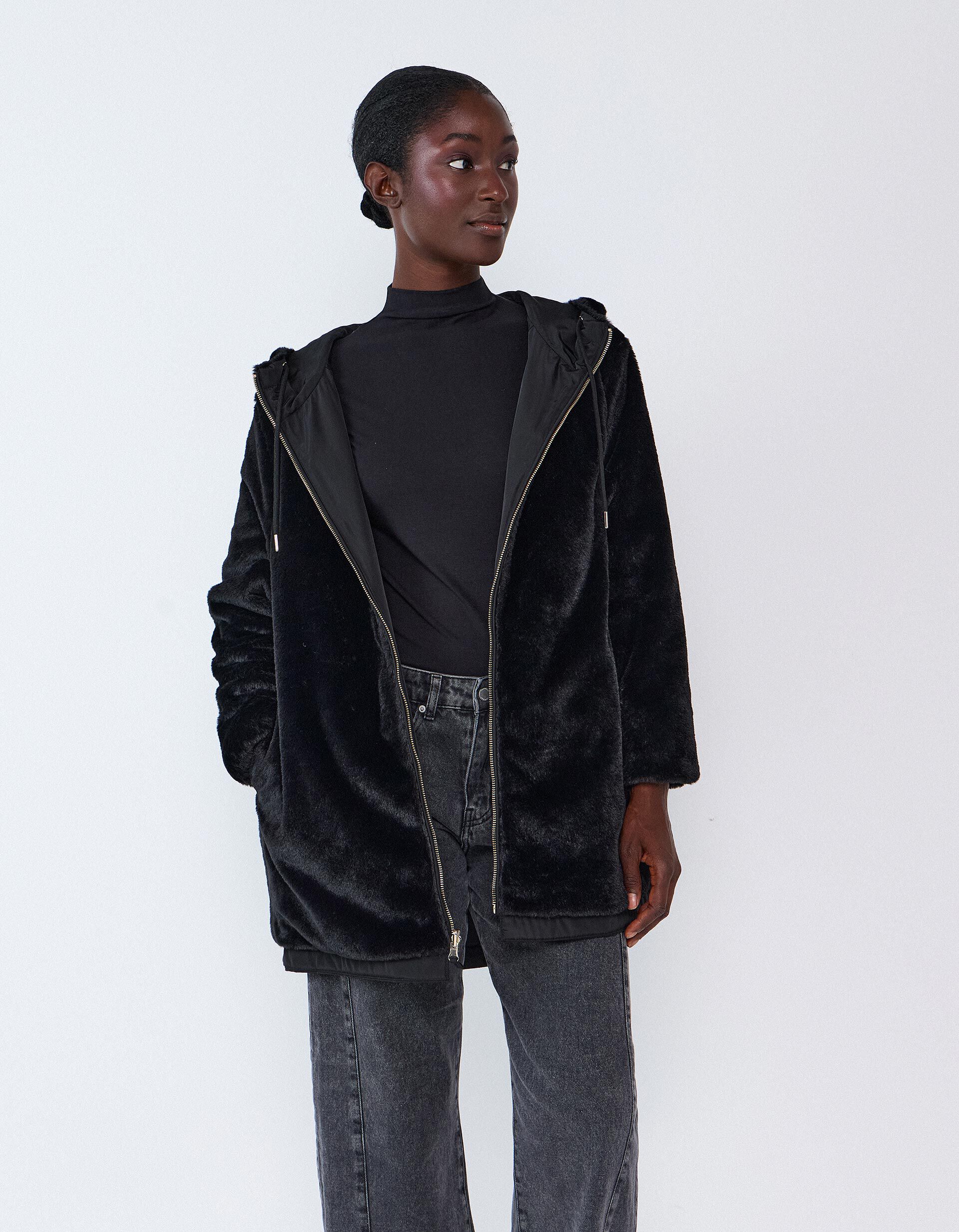 Comprar Online Parka Revers&iacute;vel, Mulher, Preto