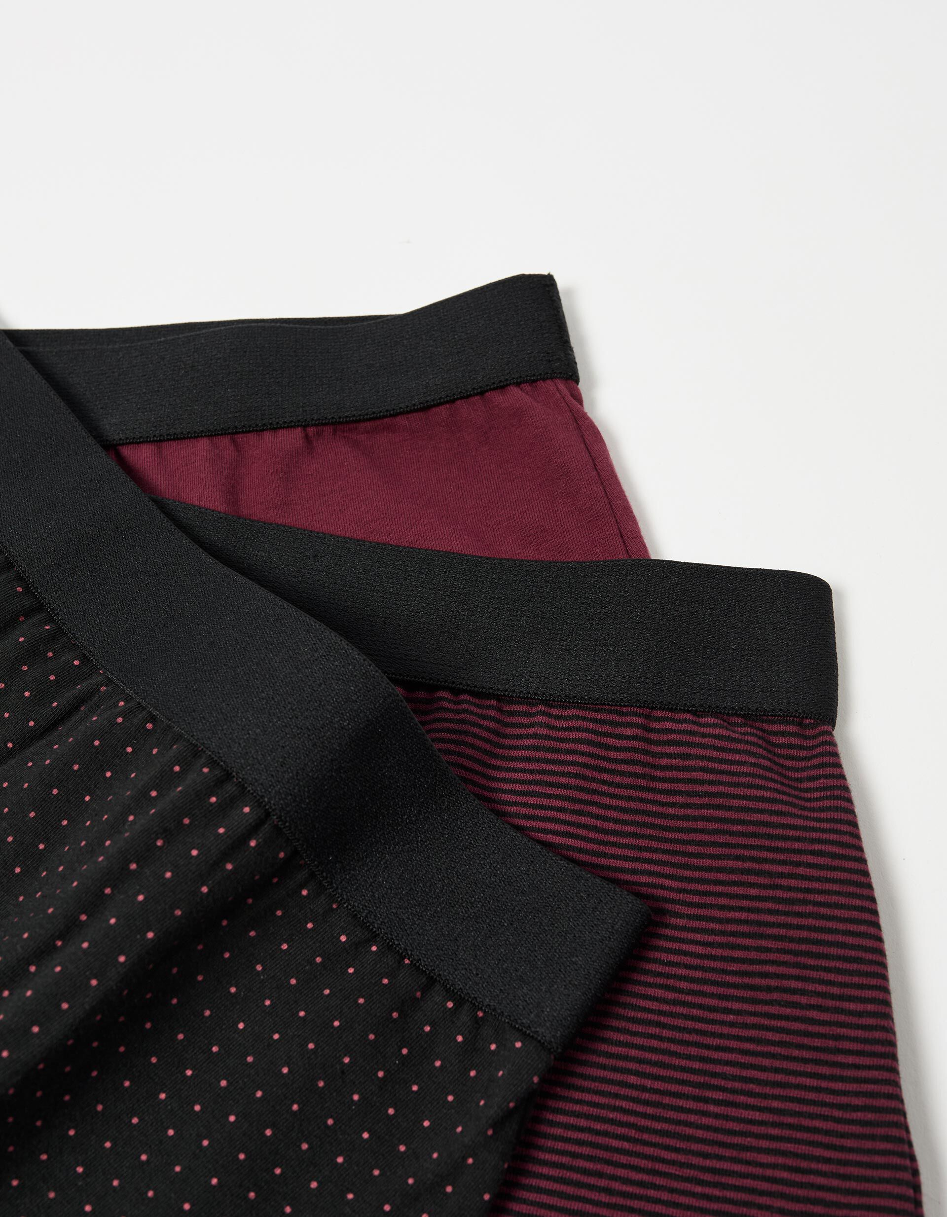 Comprar Online Pack 3 Boxers, Homem, Vermelho Escuro