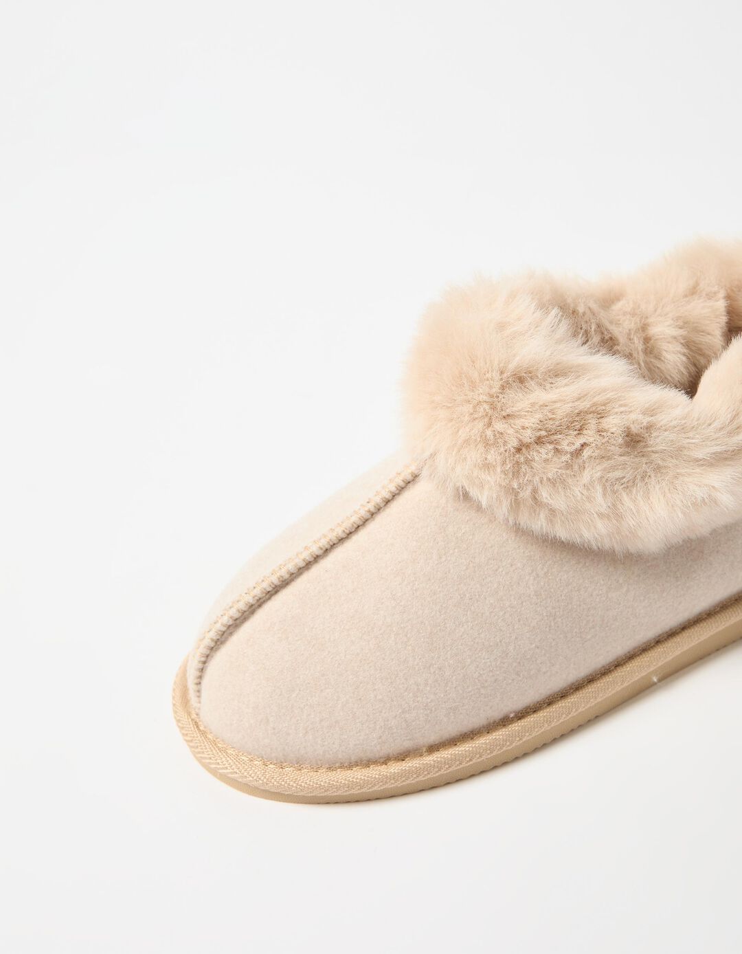 Chinelos de Quarto, Mulher, Bege Claro