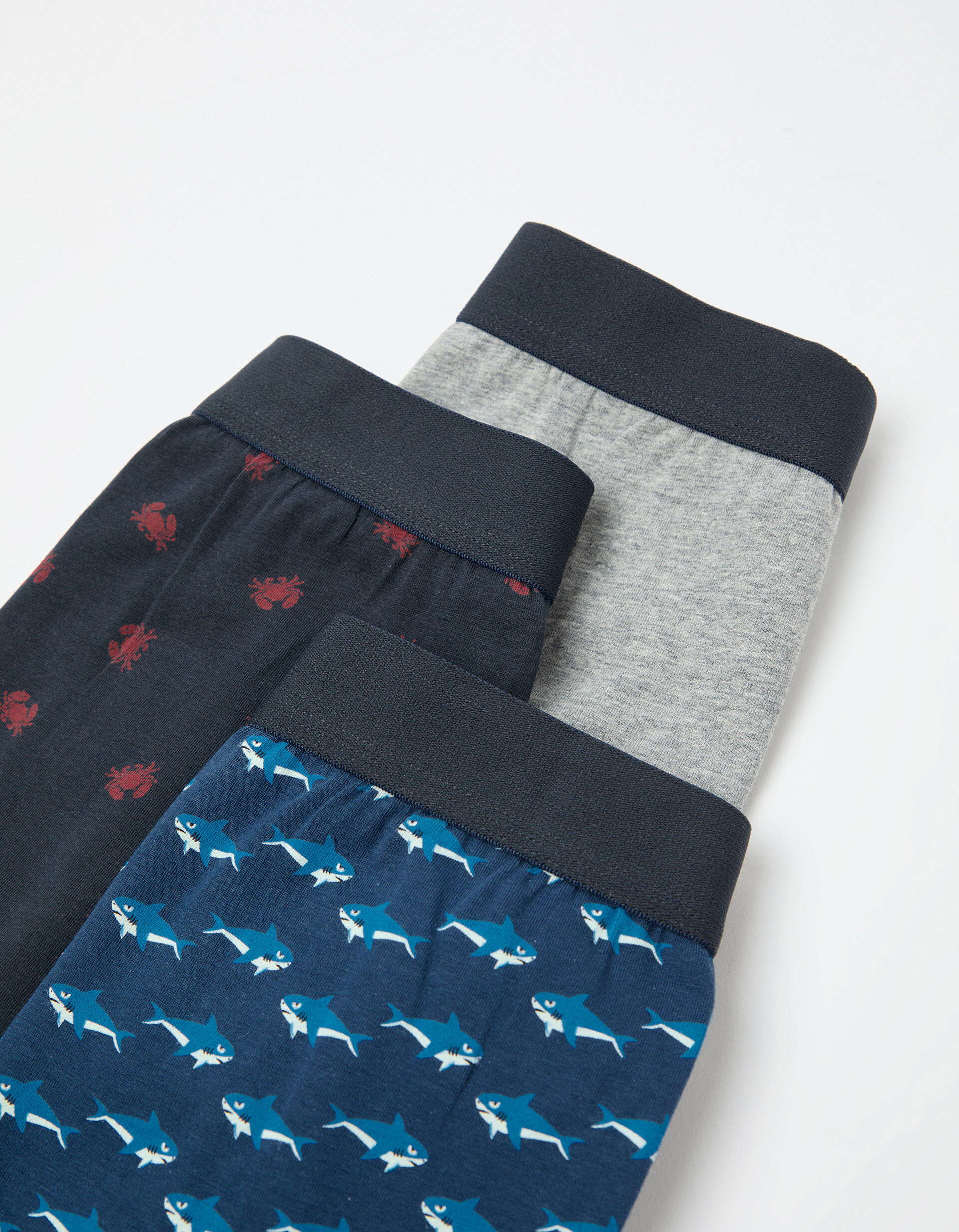 Comprar Online Pack 3 Boxers, Homem, Azul Escuro