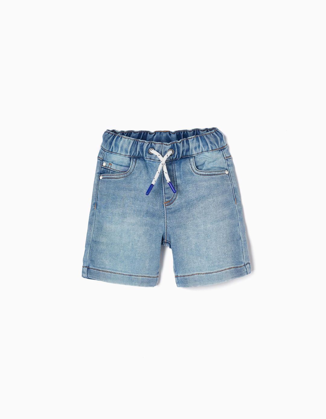 Denim Shorts for Baby Boys, Light Blue