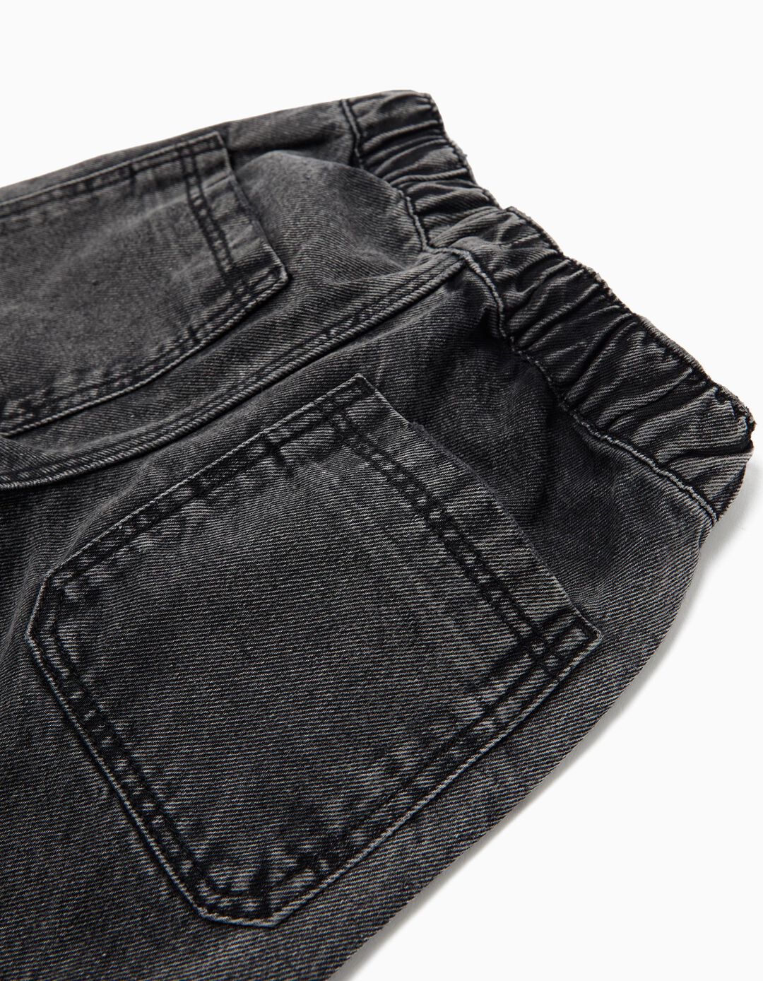 Cal&ccedil;as de Ganga Cargo, Menino, Cinzento