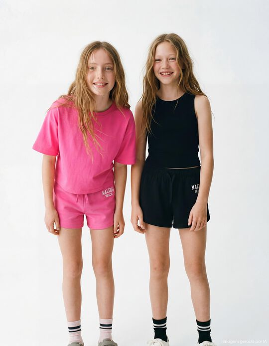 Comprar Online T-shirt, Menina, Rosa