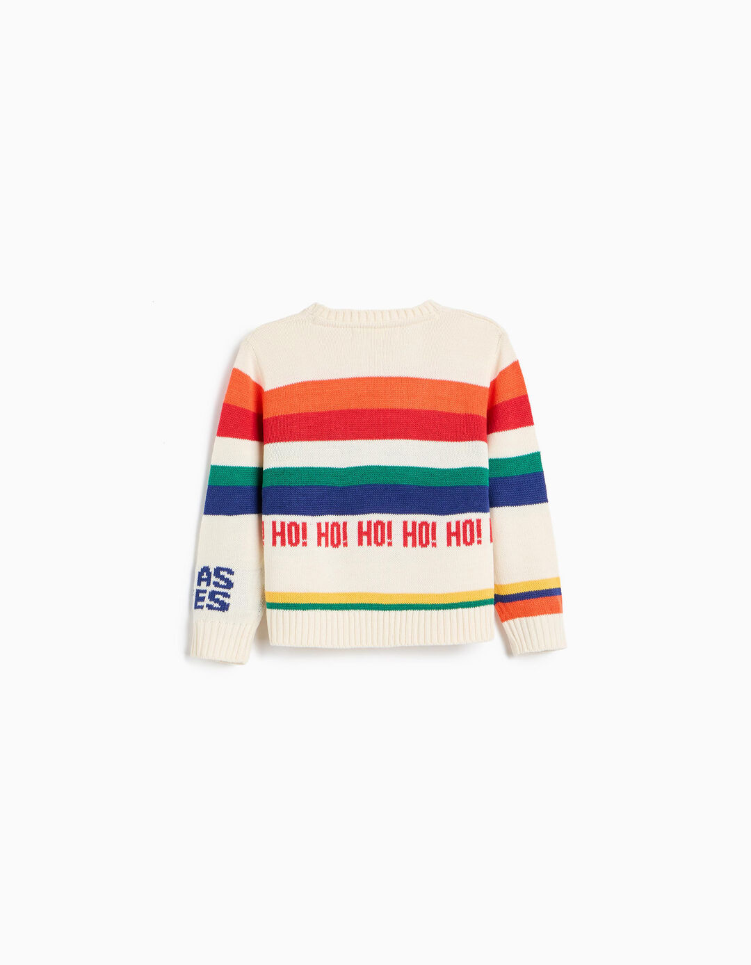 Camisola De Malha De Natal, Menino, Cru