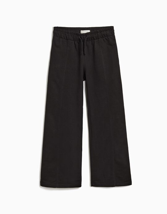 Comprar Online Calças Wide Leg, Menina, Preto