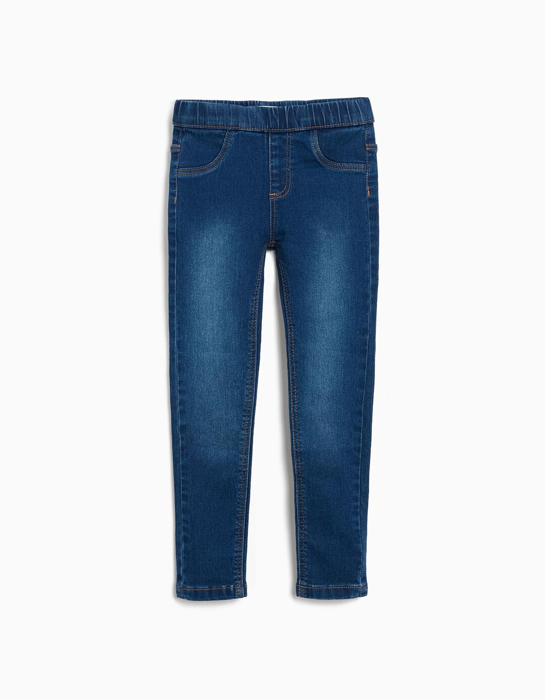 Jeggings de Ganga, Menina, Azul 