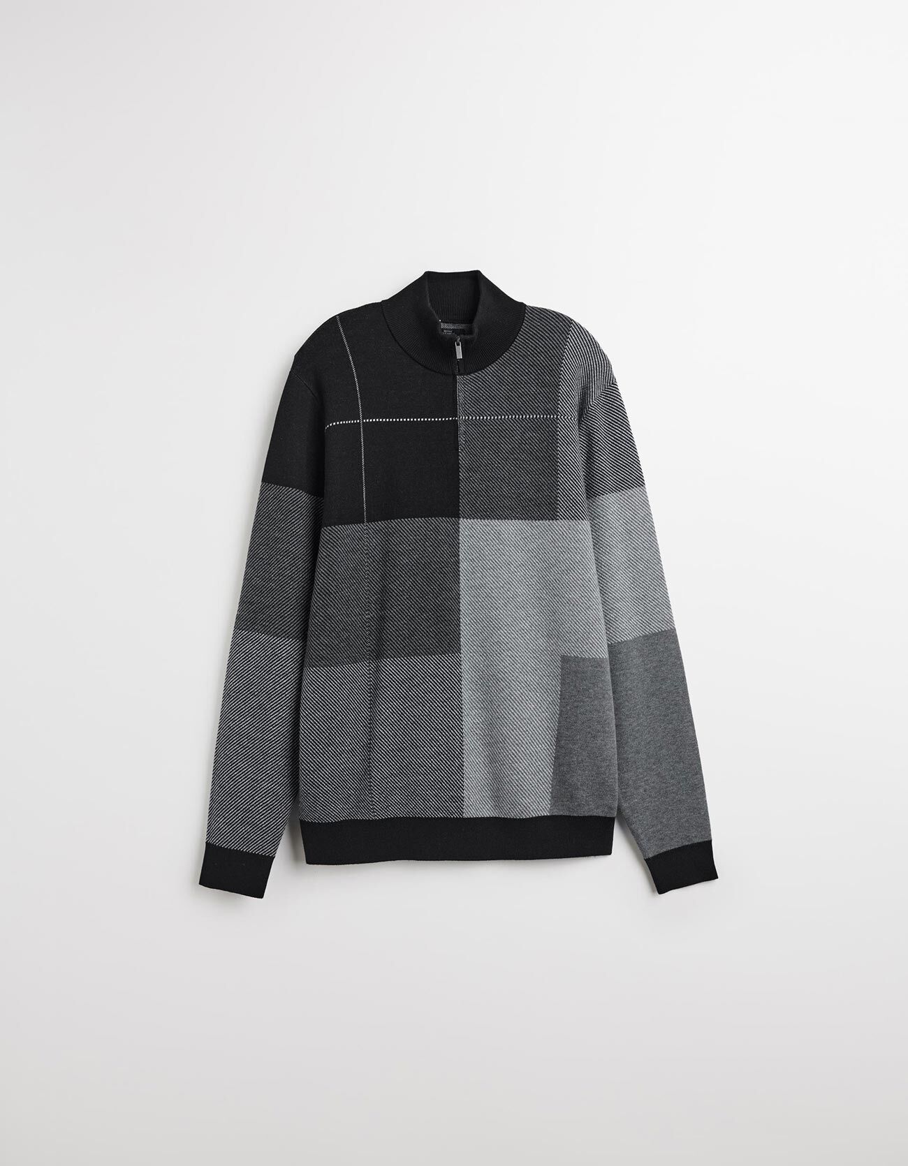 Comprar Online Sweatshirt com Fecho, Homem, Preto