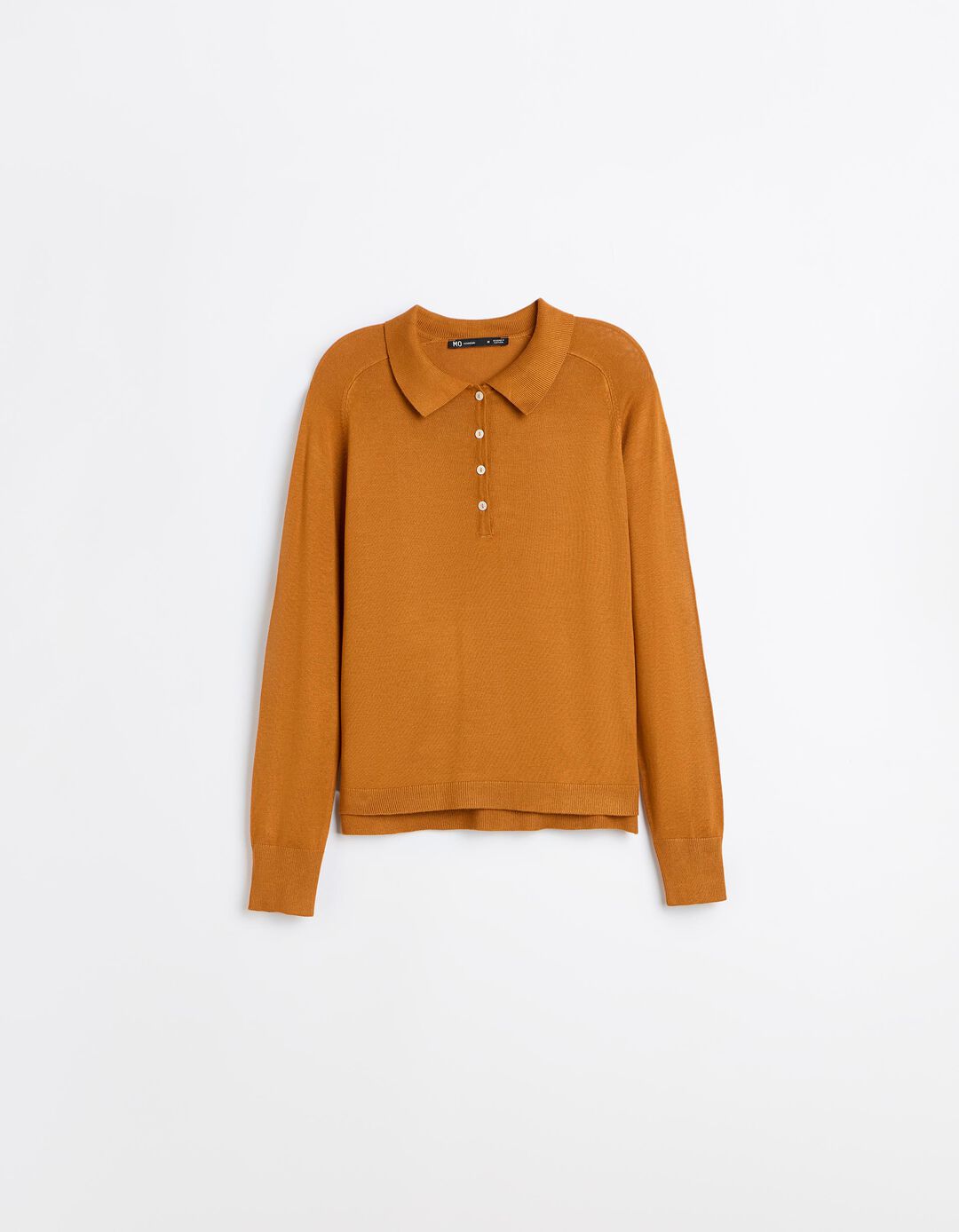 Polo Com Viscose, Mulher, Castanho Claro