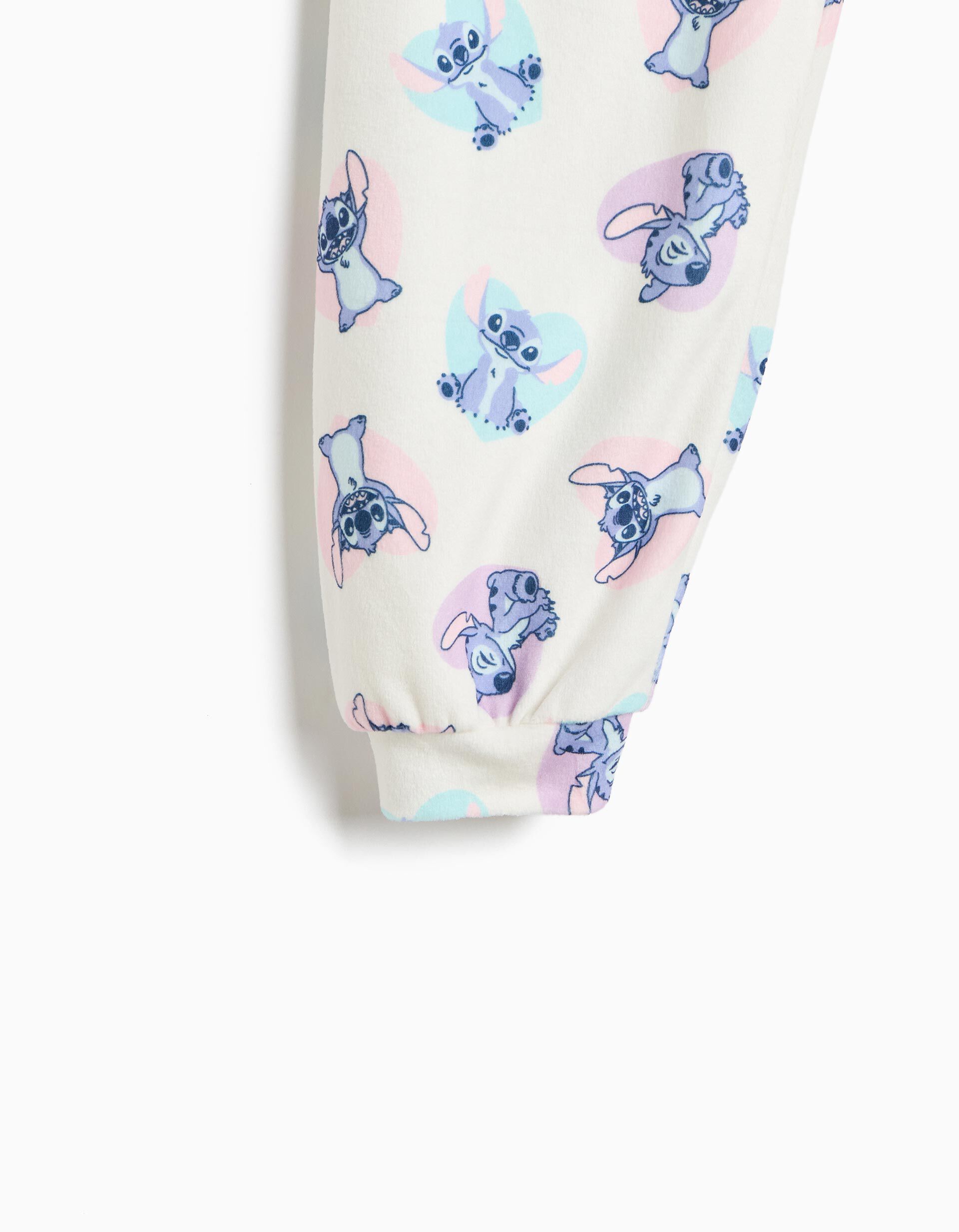 Comprar Online Pijama De Veludo 'Stitch' &copy;Disney, Menina, Rosa