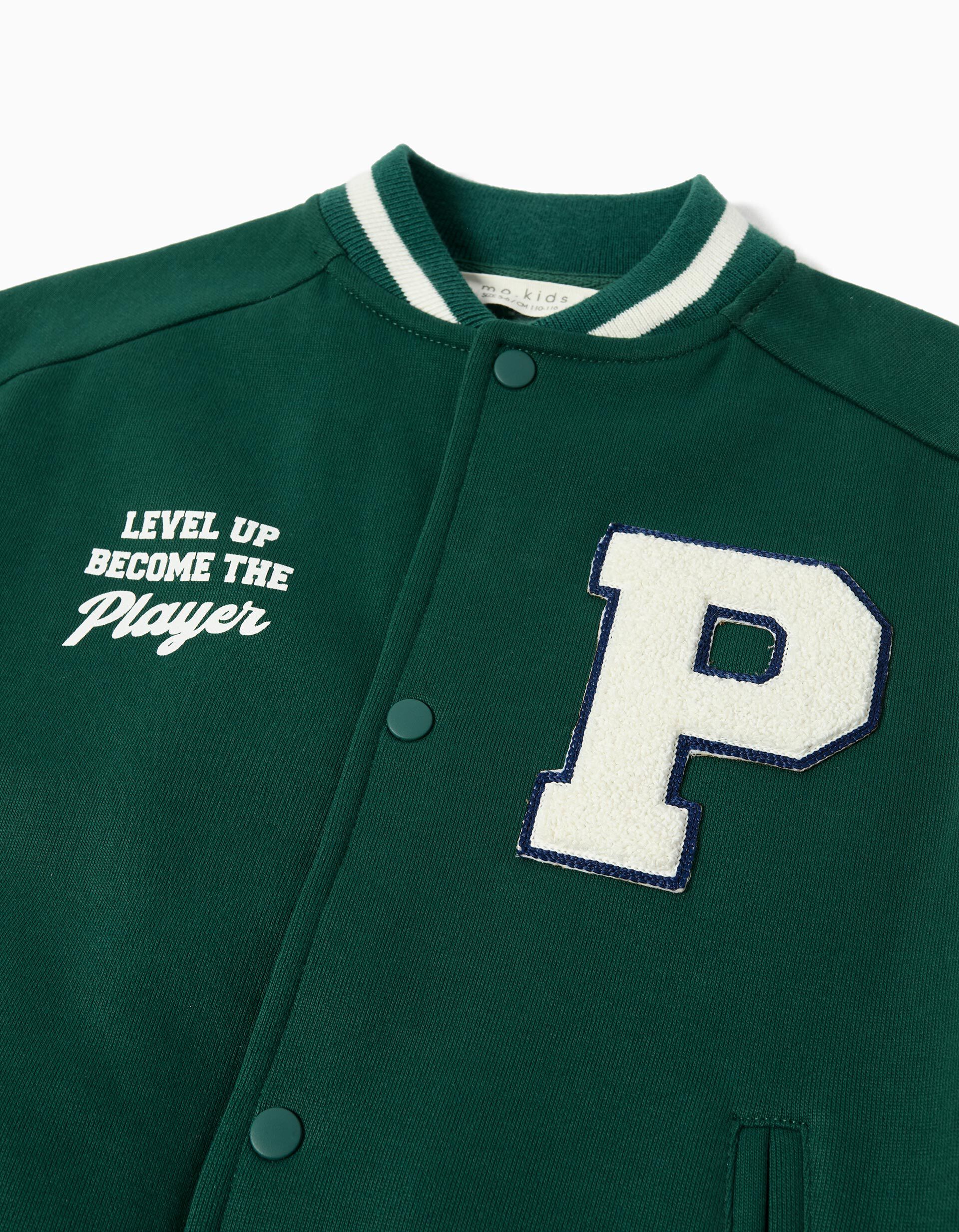 Comprar Online Casaco Bomber, Menino, Verde