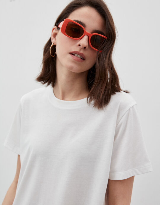 Comprar Online T-shirt dress, Woman, White