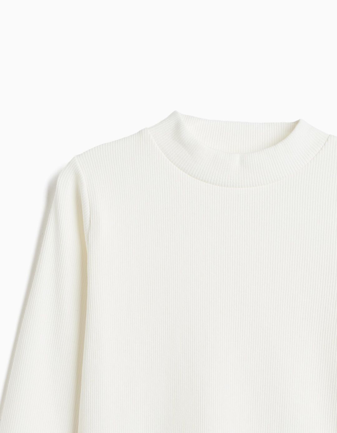 Camisola Cropped, Menina, Branco