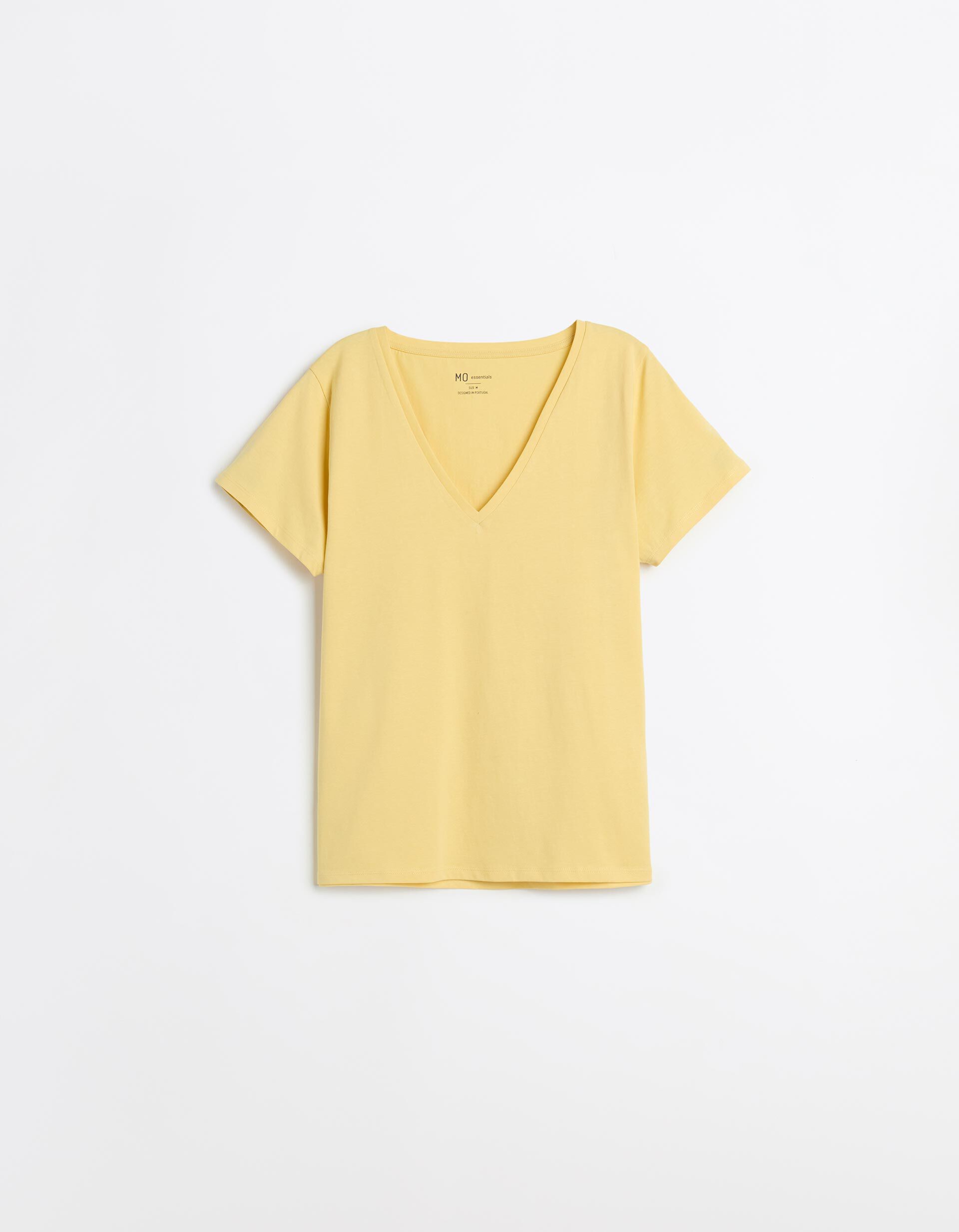 Comprar Online T-shirt, Mulher, Amarelo Claro