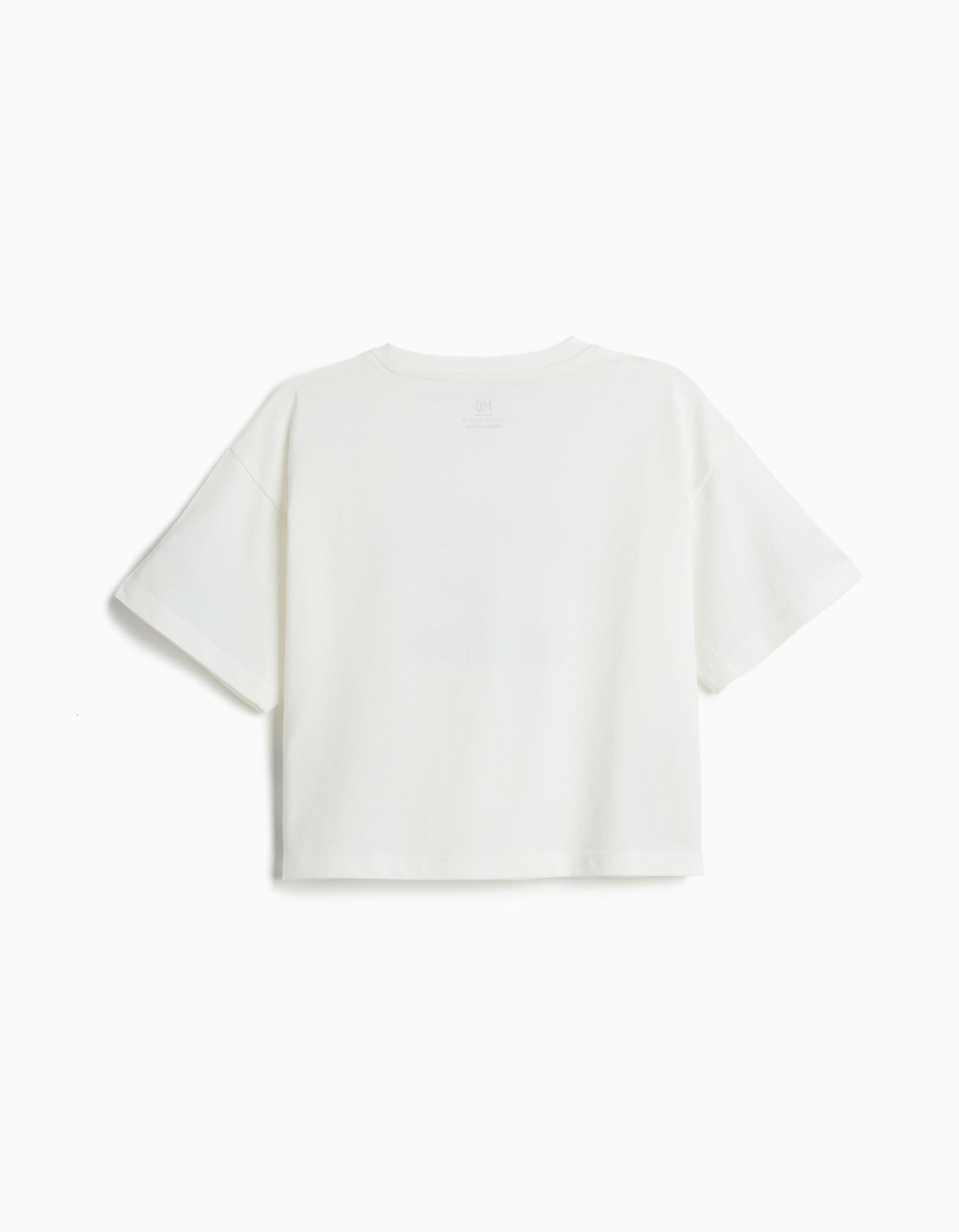 Comprar Online T-shirt Estampada, Menina, Branco