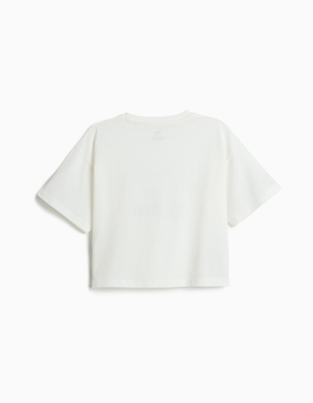 T-shirt Estampada, Menina, Branco