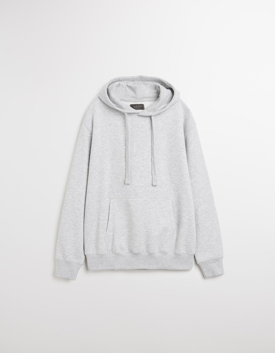 Sweatshirt com Capuz, Homem, Cinzento Claro