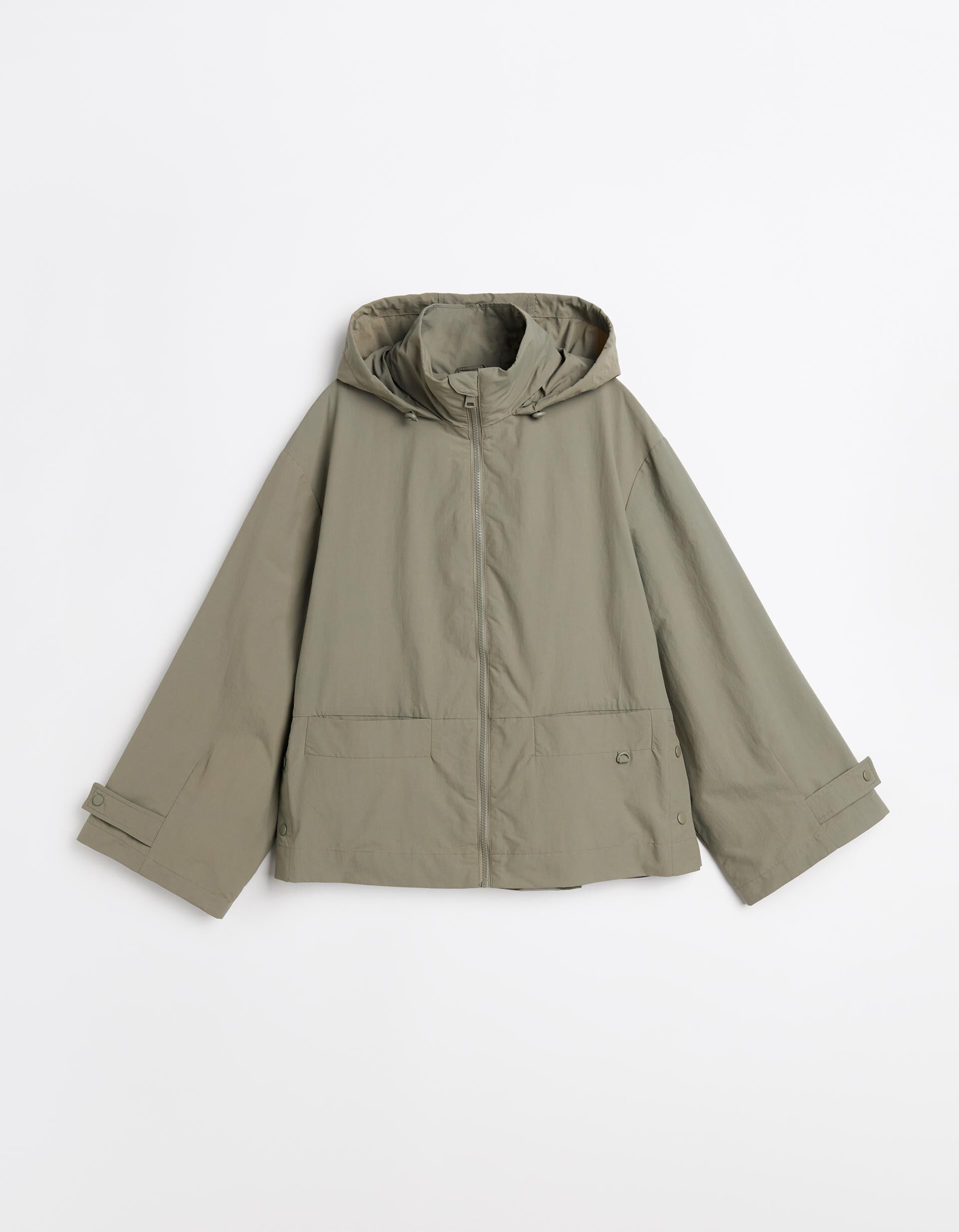 Comprar Online Parka Curta, Mulher, Verde Escuro