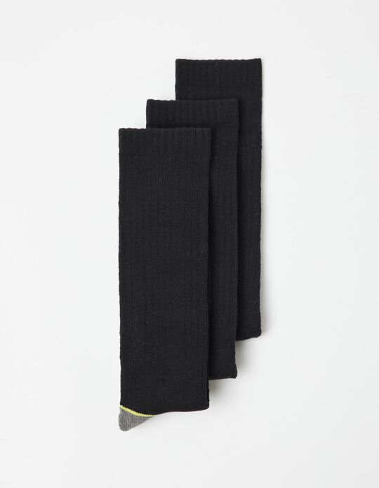 Comprar Online Pack 3 Pares de Meias, Homem, Preto