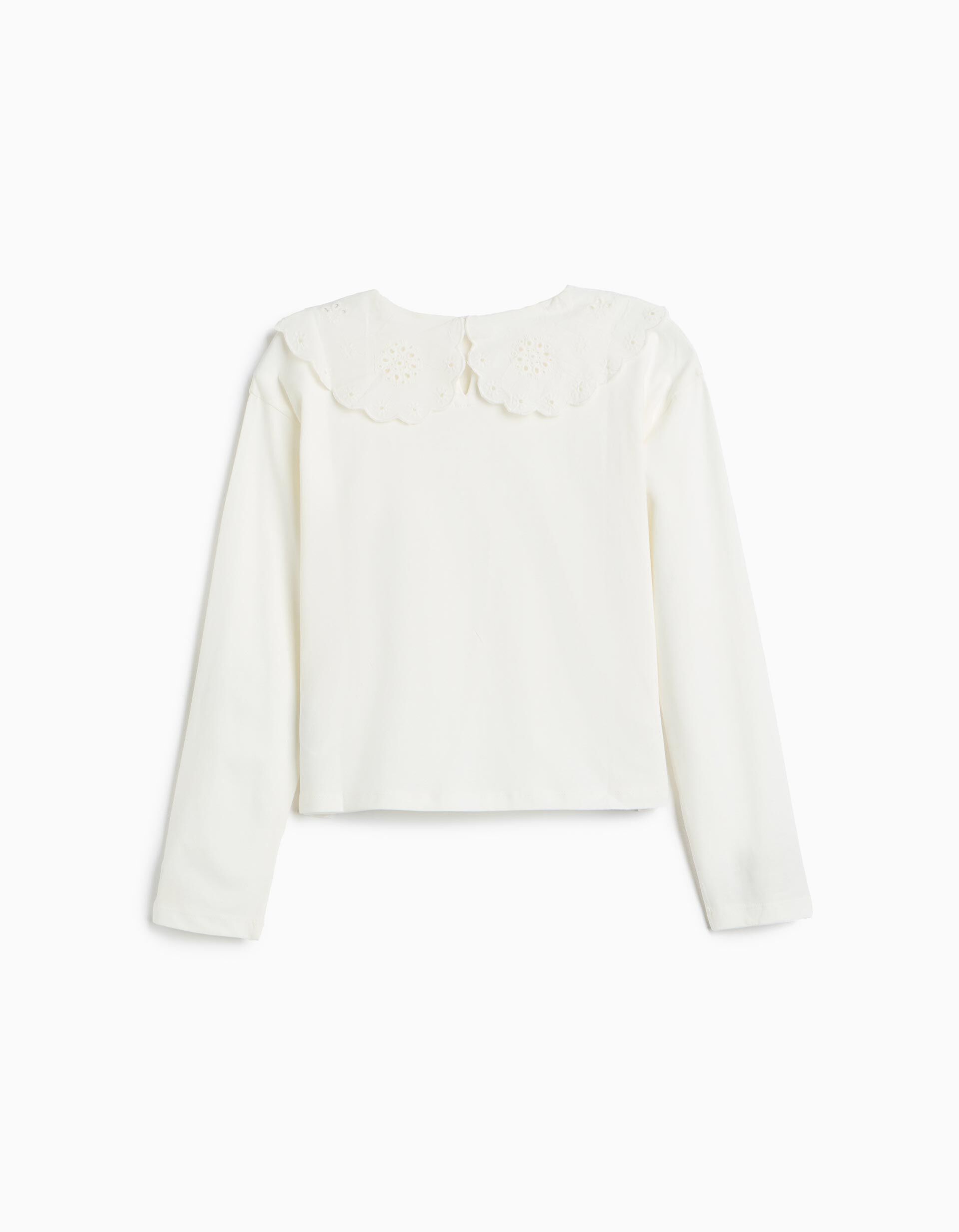 Comprar Online Camisola Boxy Fit, Menina, Branco