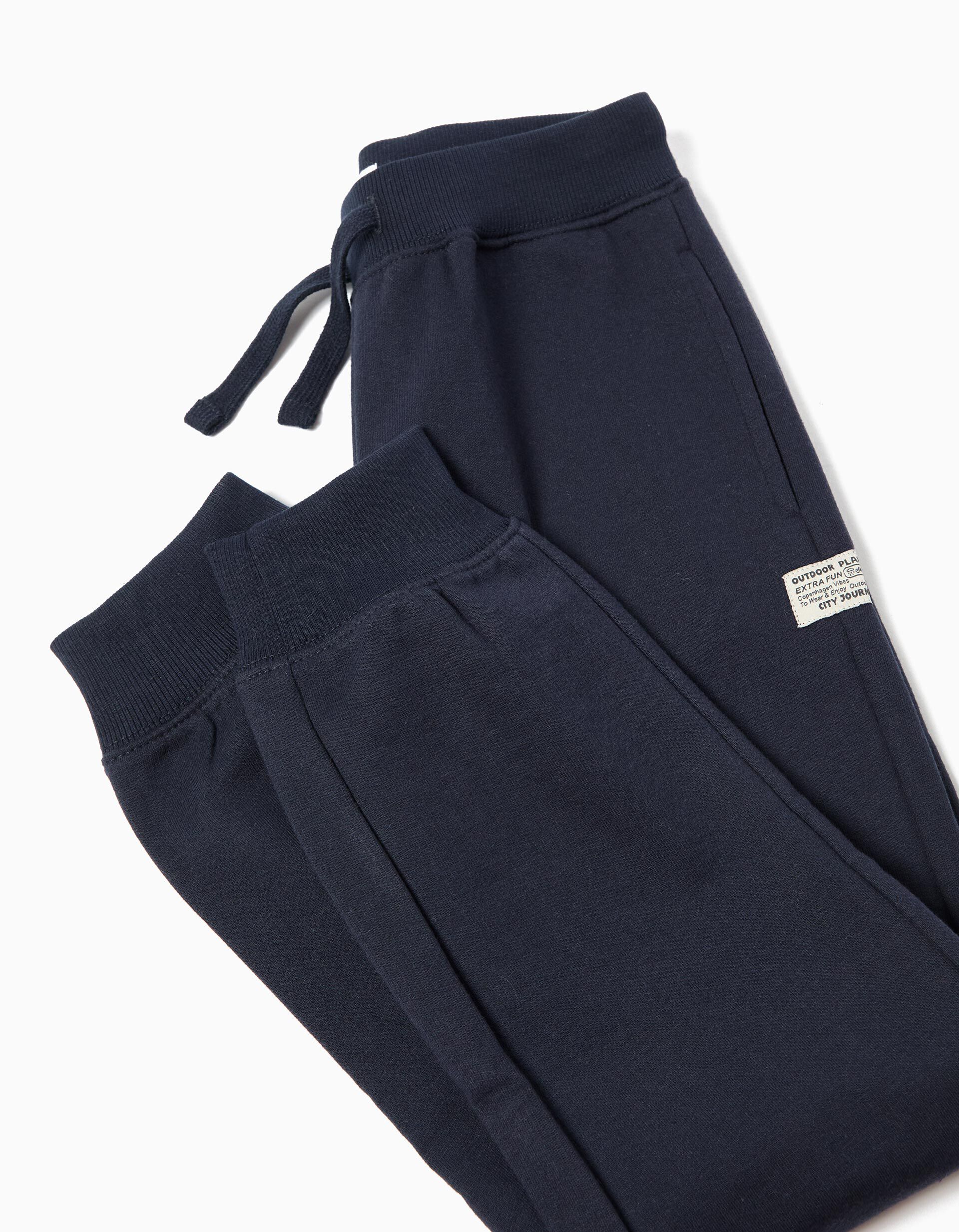 Comprar Online Cal&ccedil;as Jogging, Menino, Azul Escuro