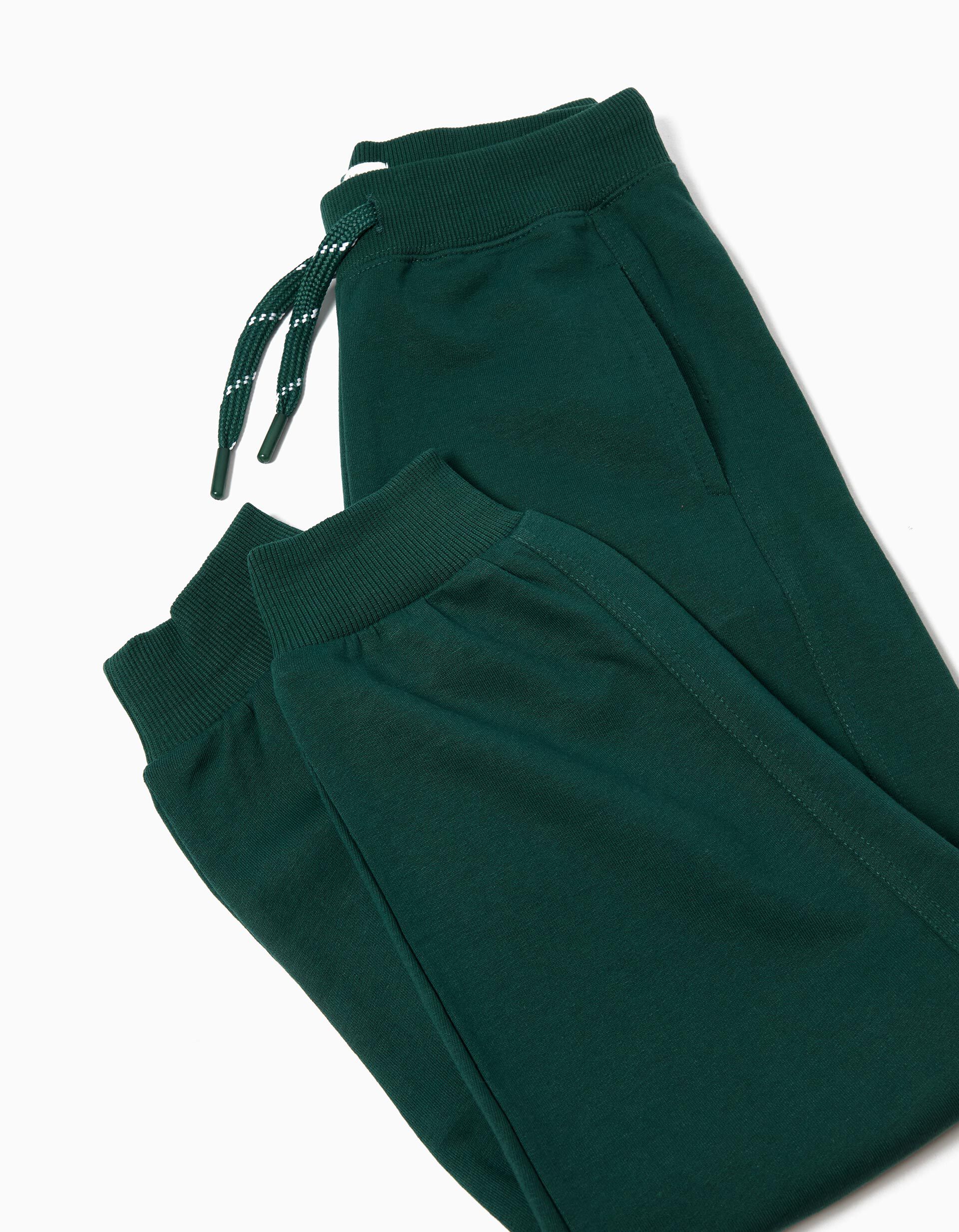 Comprar Online Cal&ccedil;as Jogging de Felpa, Menino, Verde