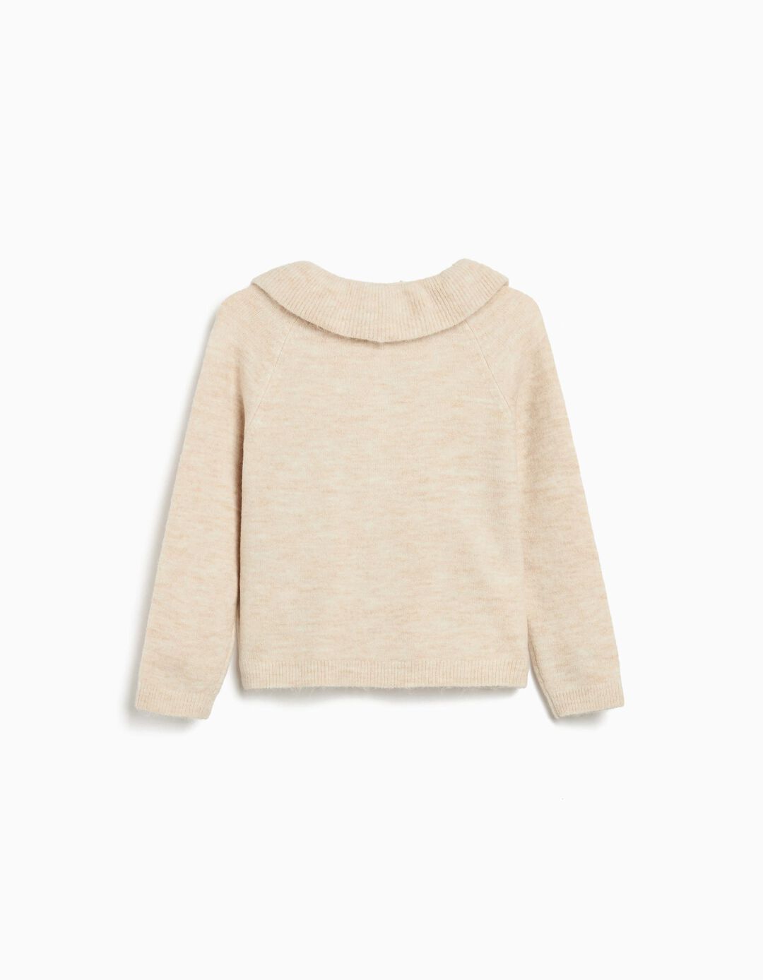 Casaco de Malha, Menina, Bege