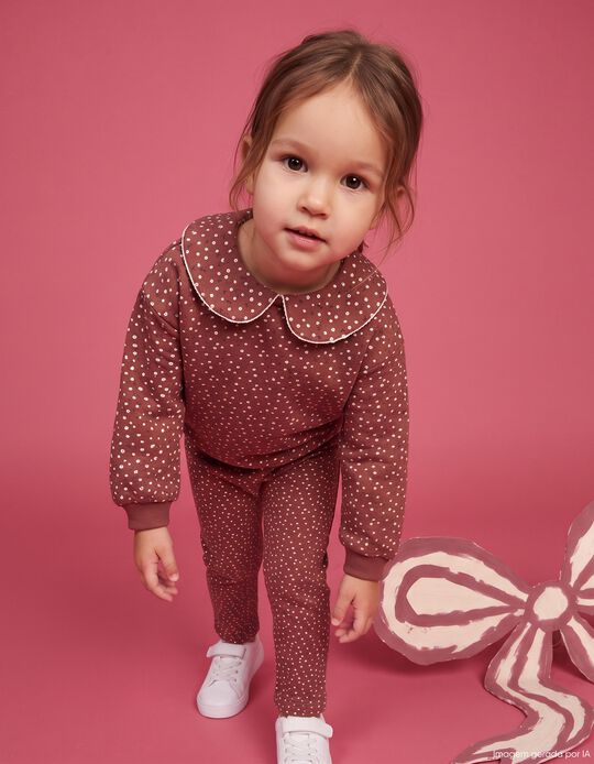 Comprar Online Sweatshirt Estampada, Menina, Castanho