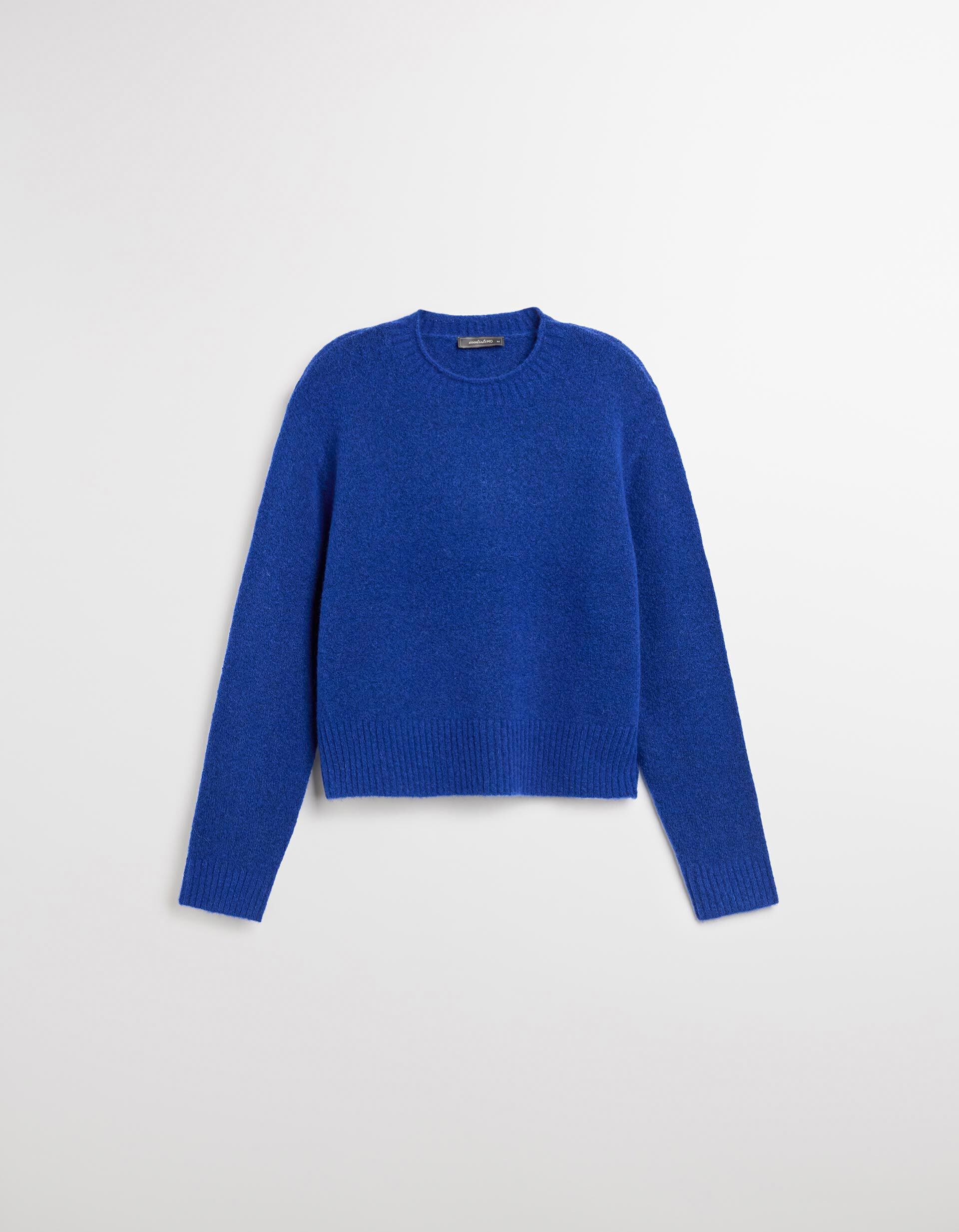 Comprar Online Camisola de Malha, Mulher, Azul