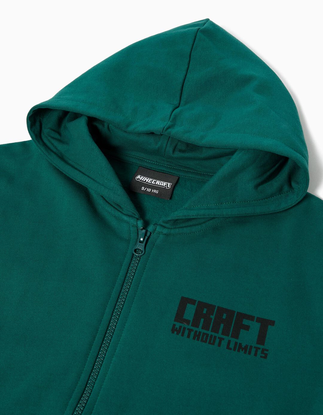 Casaco com Capuz 'Minecraft', Menino, Verde