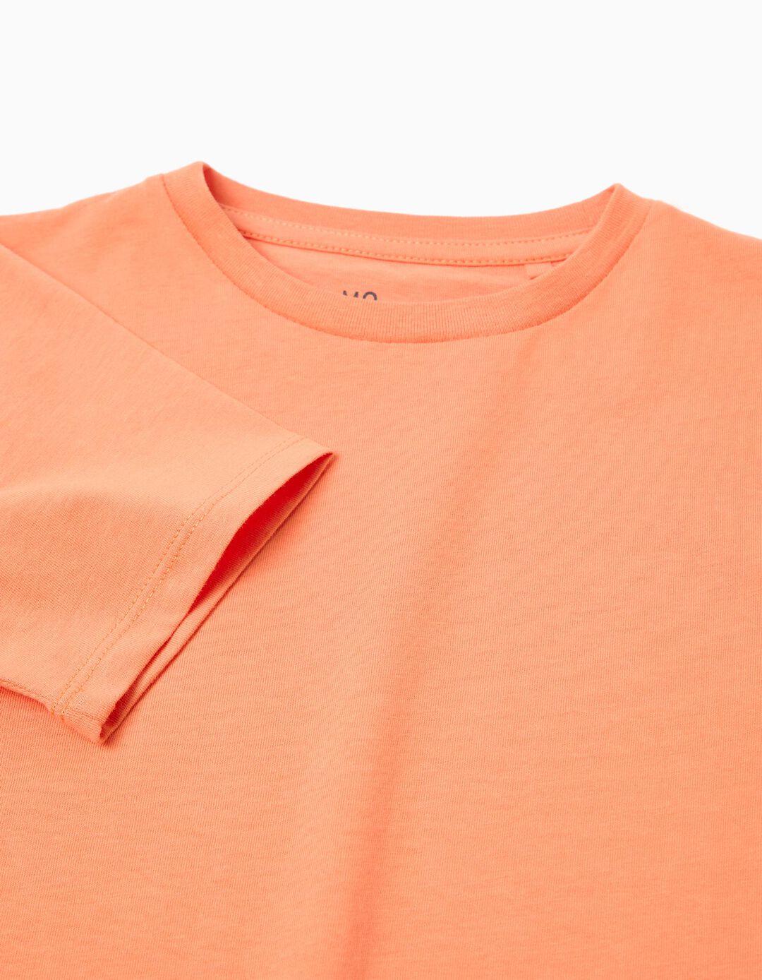 T-shirt, Menino, Laranja Claro