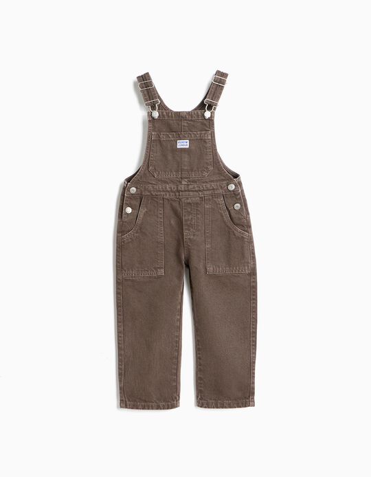 Comprar Online Jardineiras De Ganga, Menino, Castanho