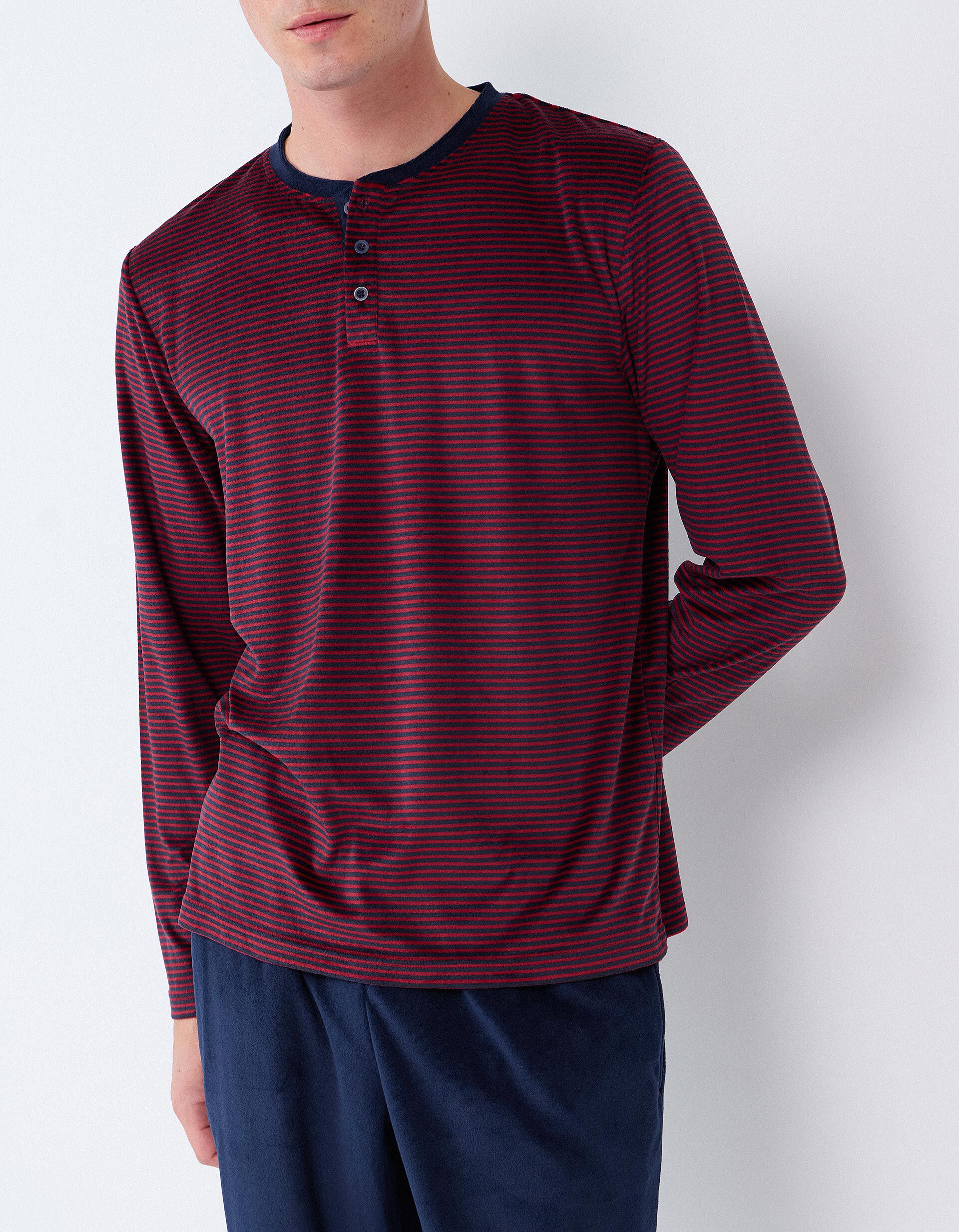 Comprar Online Pijama &Agrave;s Riscas, Homem, Azul 