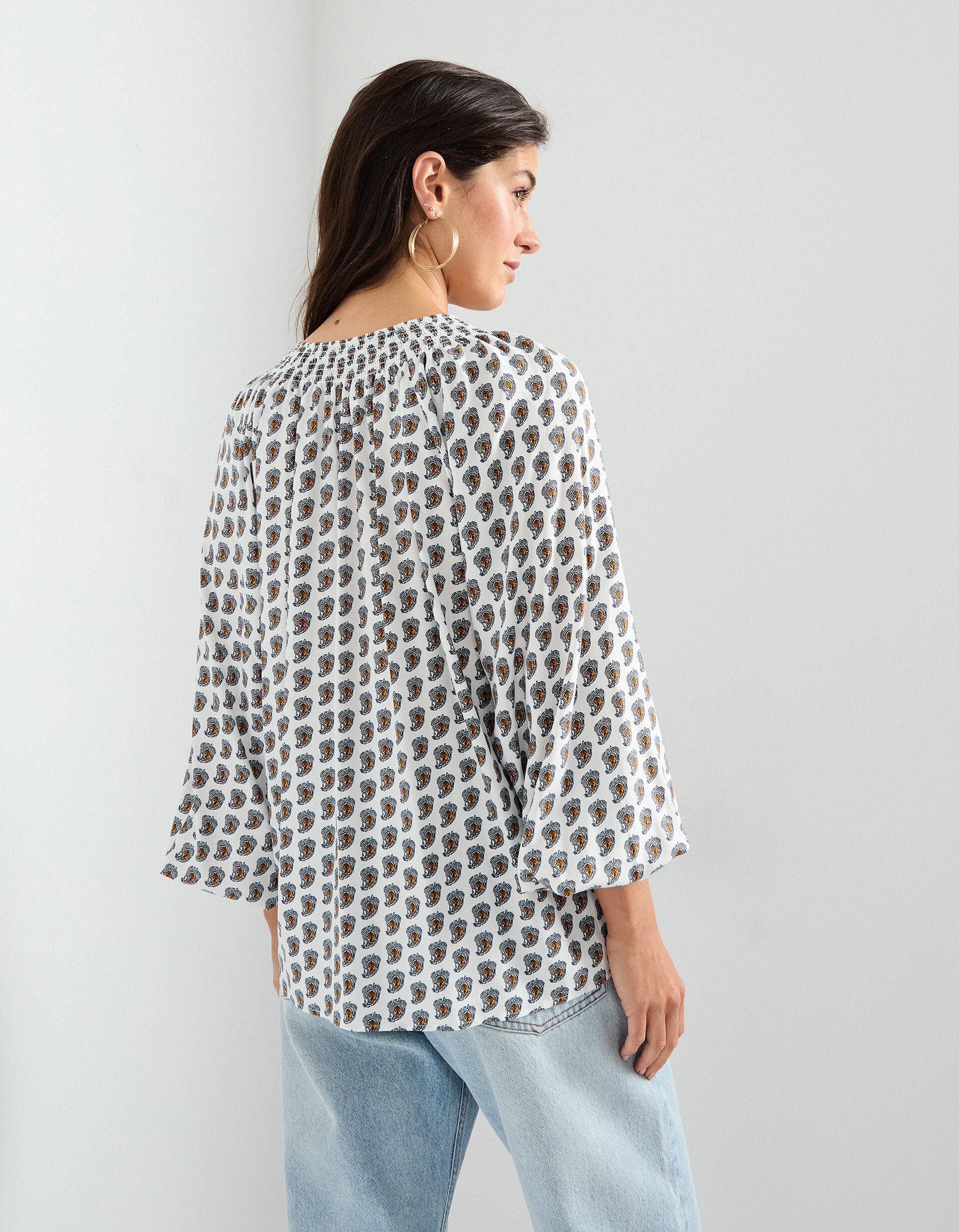 Comprar Online Blusa Viscose, Mulher, Branco