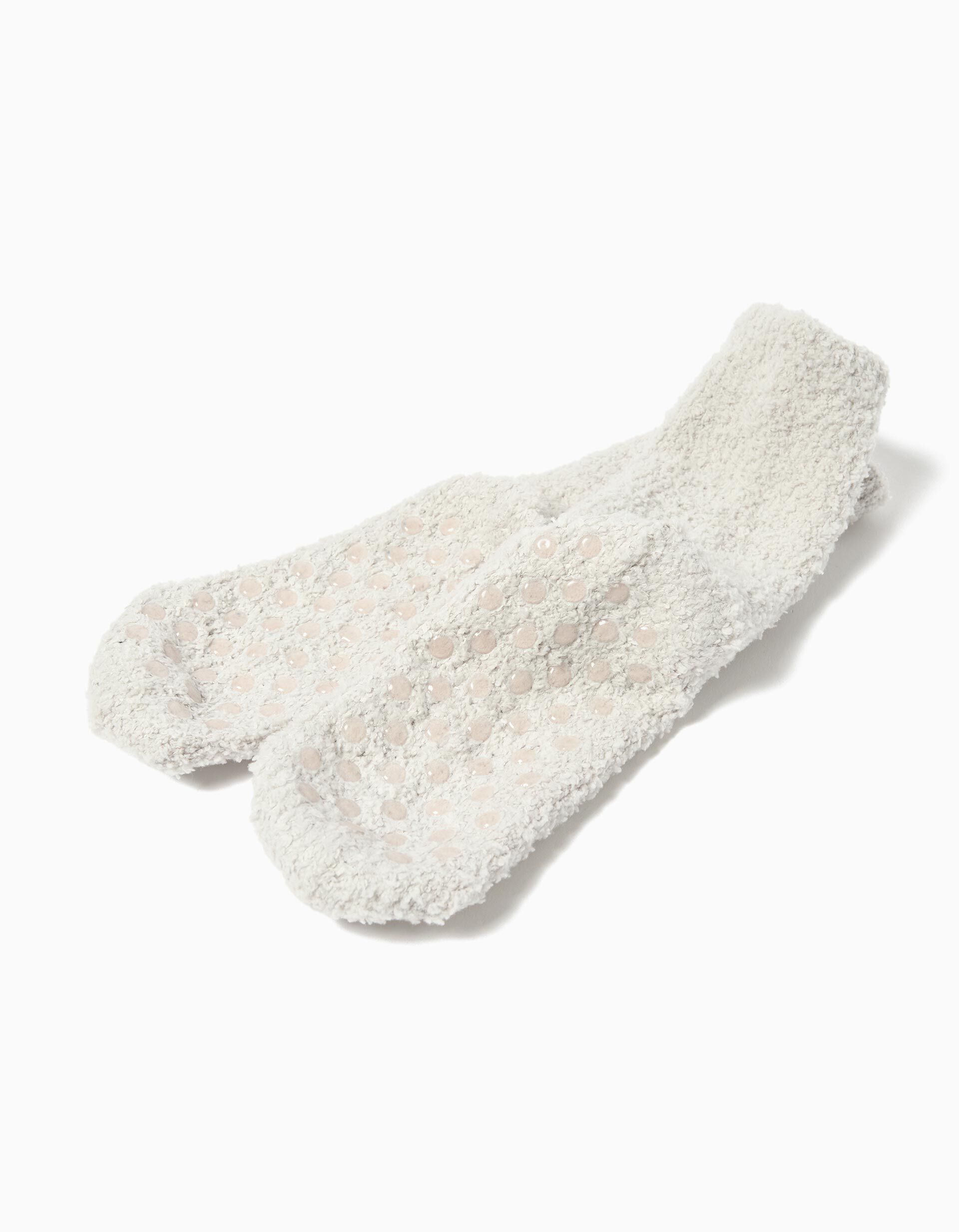 Comprar Online Meias Antiderrapantes, Menina, Cinzento Claro