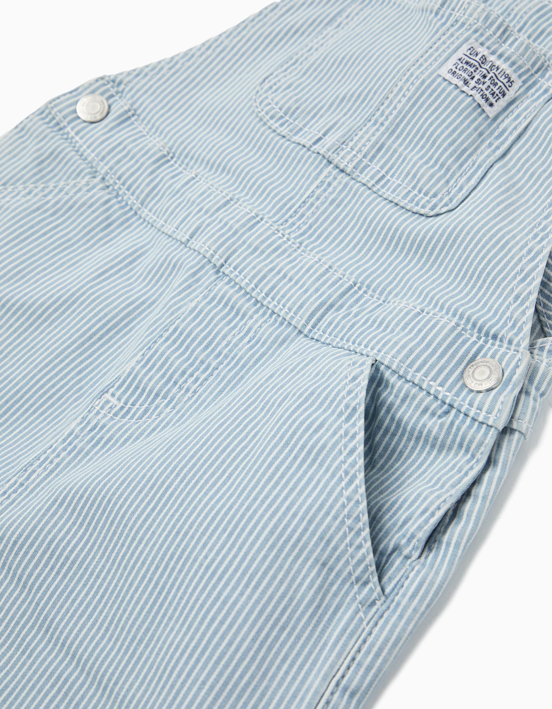 Comprar Online Jardineiras Riscas, Menino, Azul