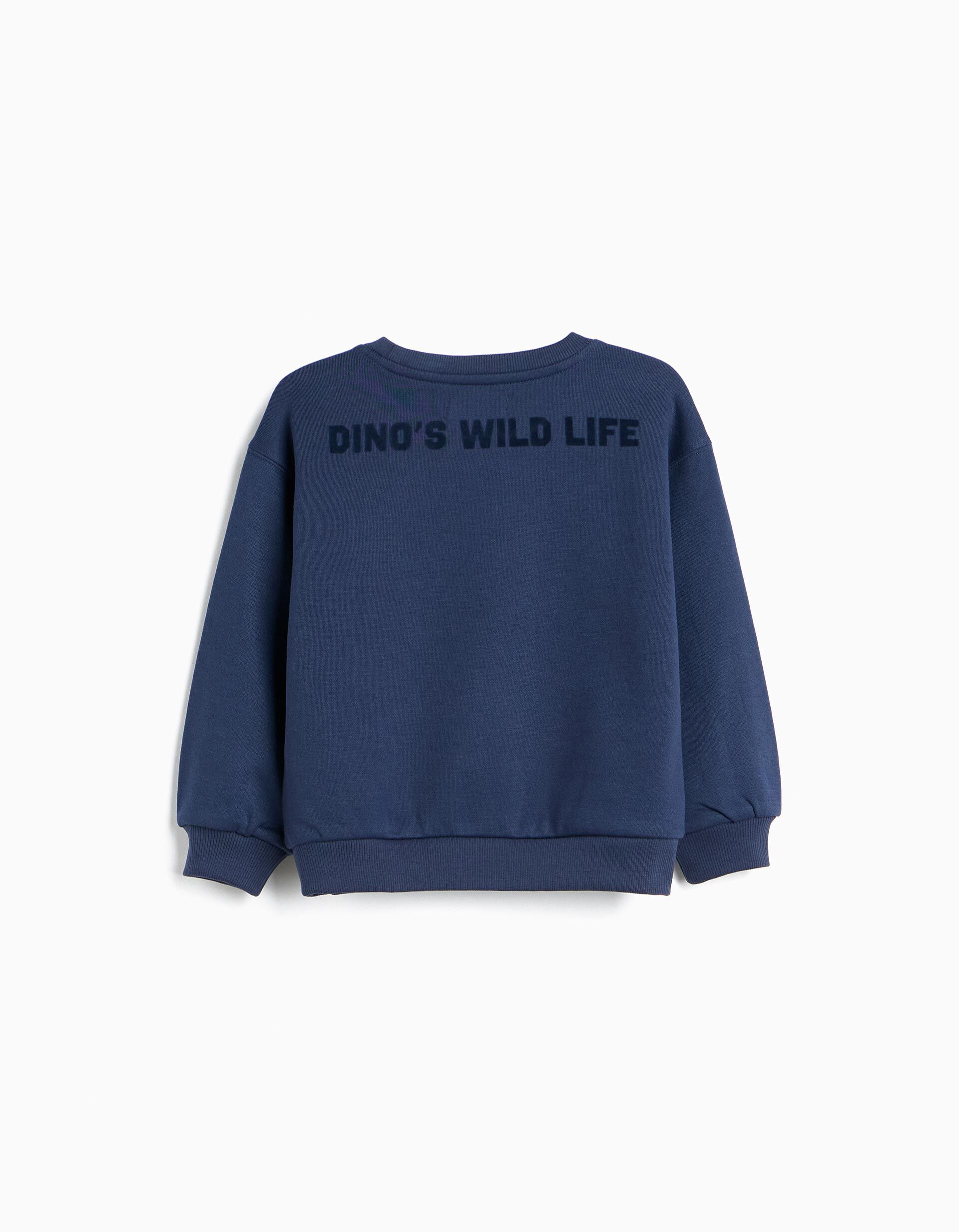 Comprar Online Sweatshirt Estampada, Menino, Azul Escuro