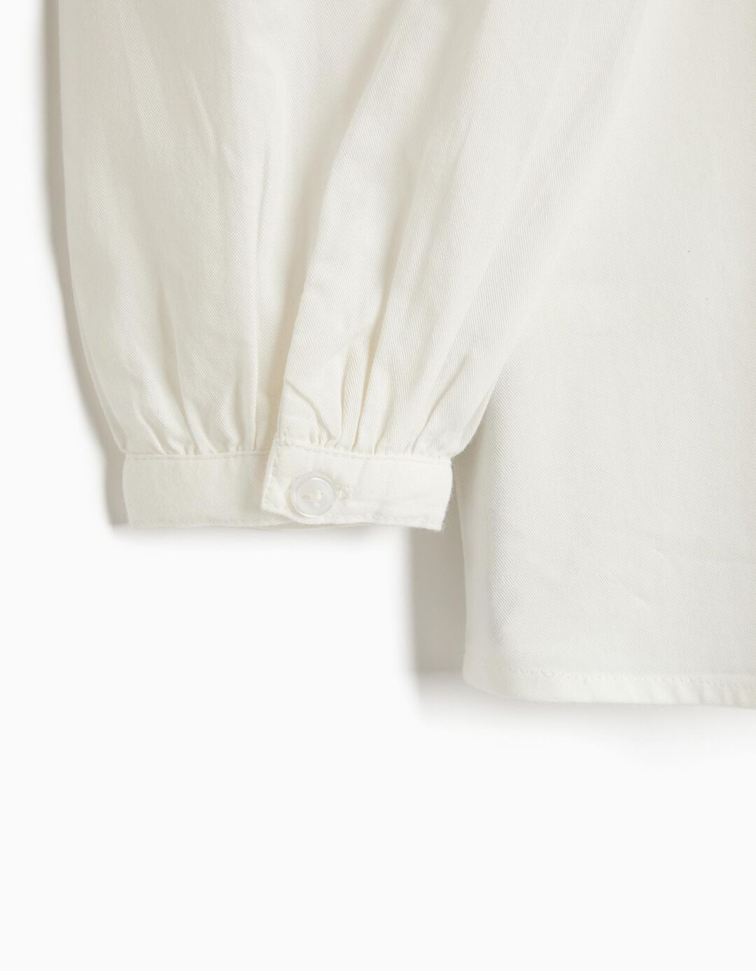 Blusa, Menina, Branco