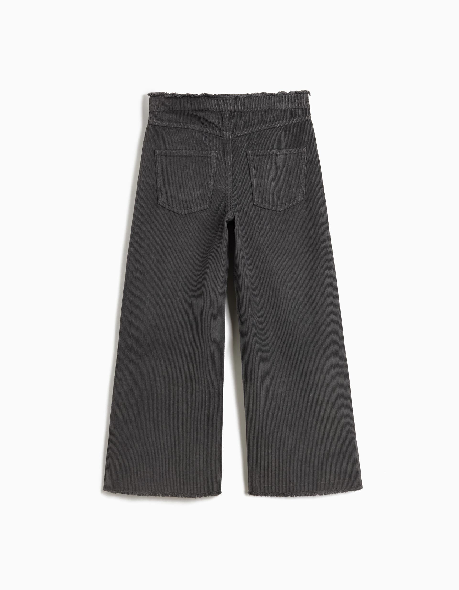 Comprar Online Cal&ccedil;as Wide Leg, Menina, Cinzento Escuro