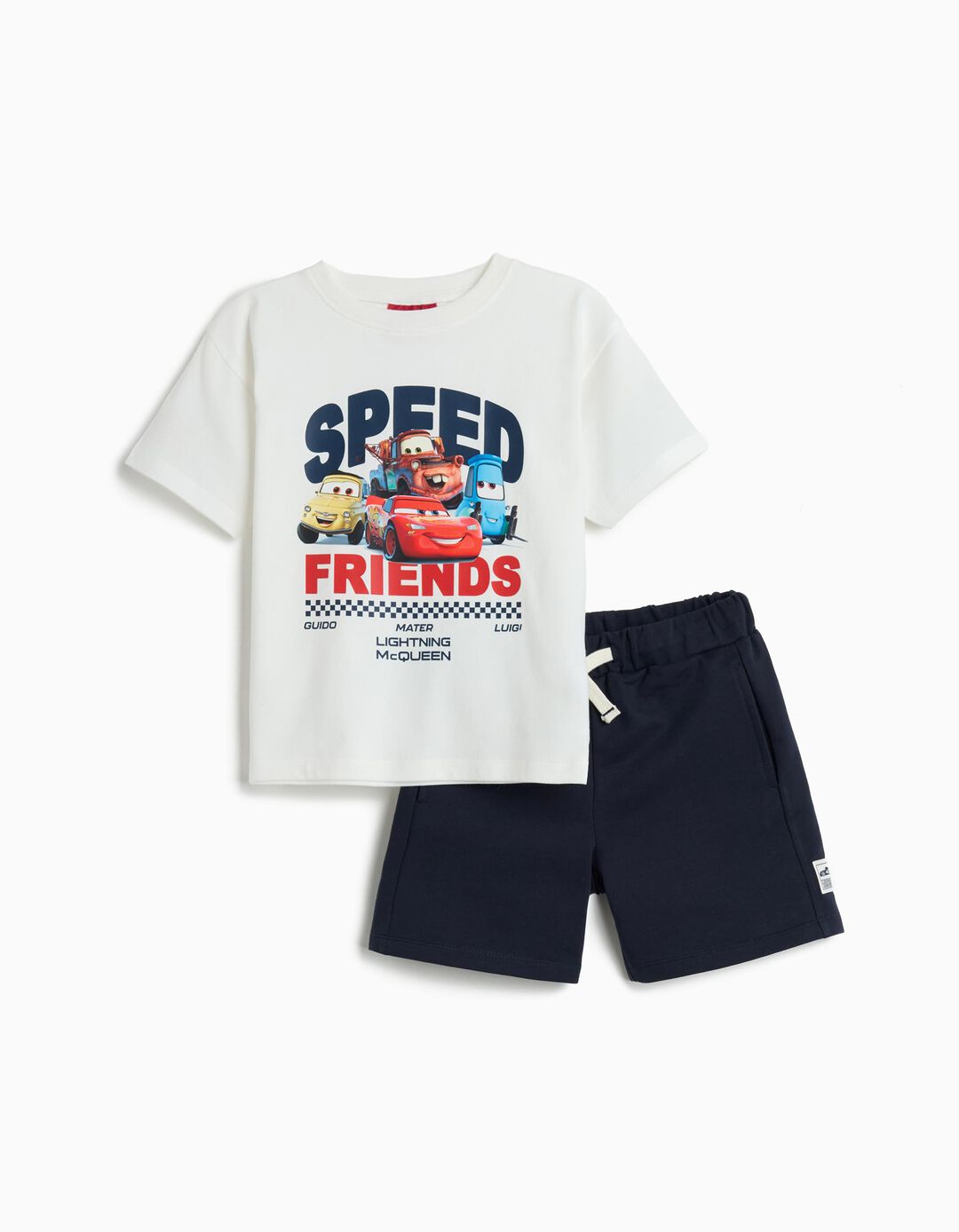 Conjunto 'Cars' &copy;Disney, Menino, Azul Escuro